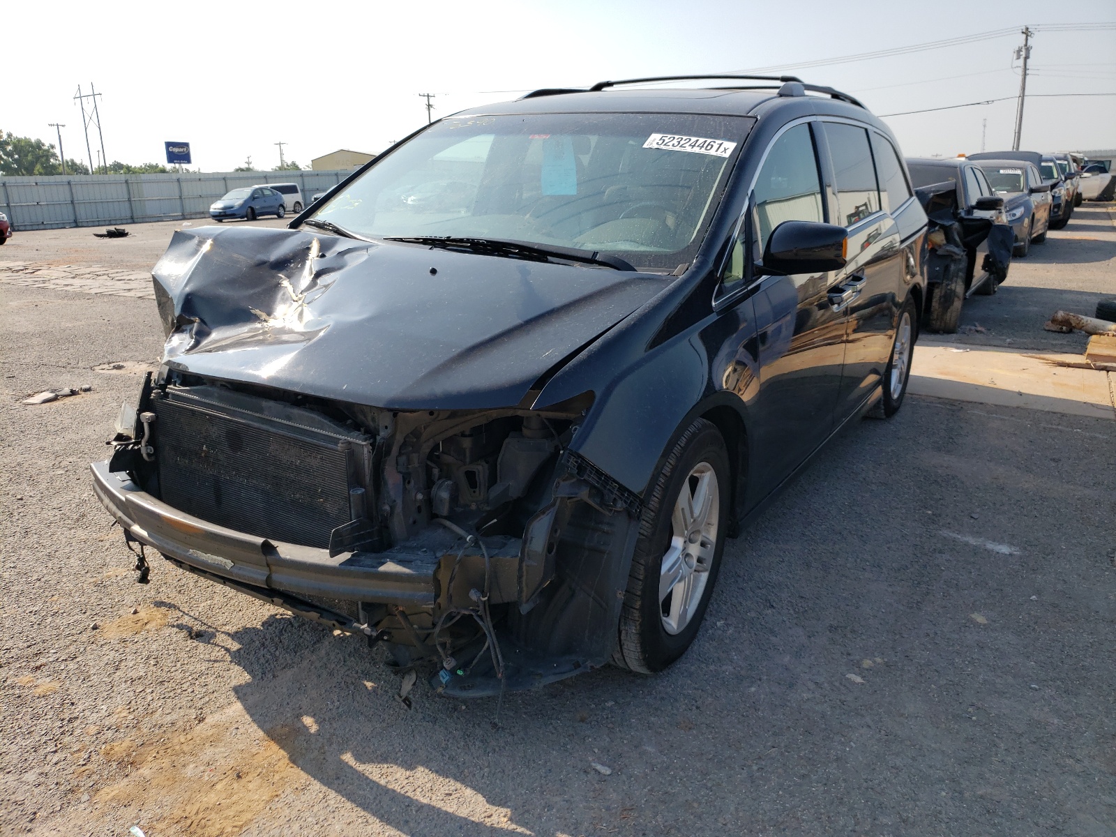 Photo 2 from auction – 2012 HONDA ODYSSEY TO with VIN 5FNRL5H94CB076390