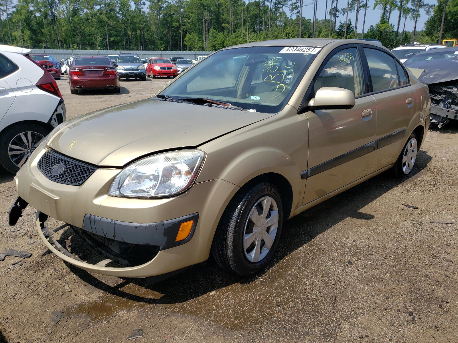 Photo 2 from auction – 2006 KIA RIO with VIN KNADE123X66064193