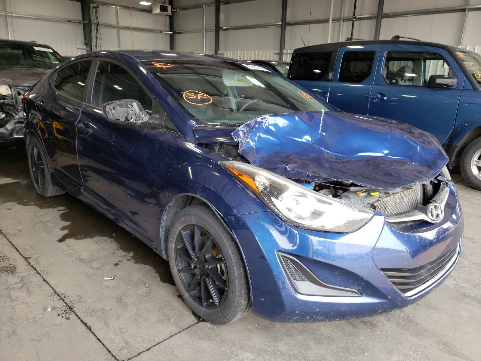 Photo 1 from auction – 2016 HYUNDAI ELANTRA SE with VIN 5NPDH4AE6GH718158