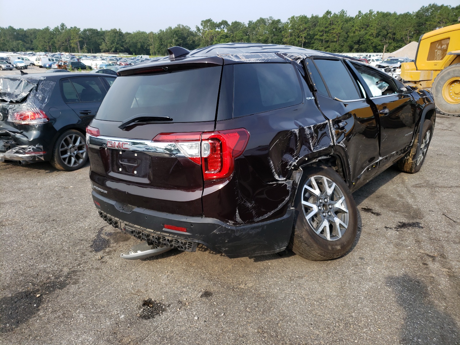 Photo 4 from auction – 2021 GMC ACADIA SLE with VIN 1GKKNKLA6MZ163185