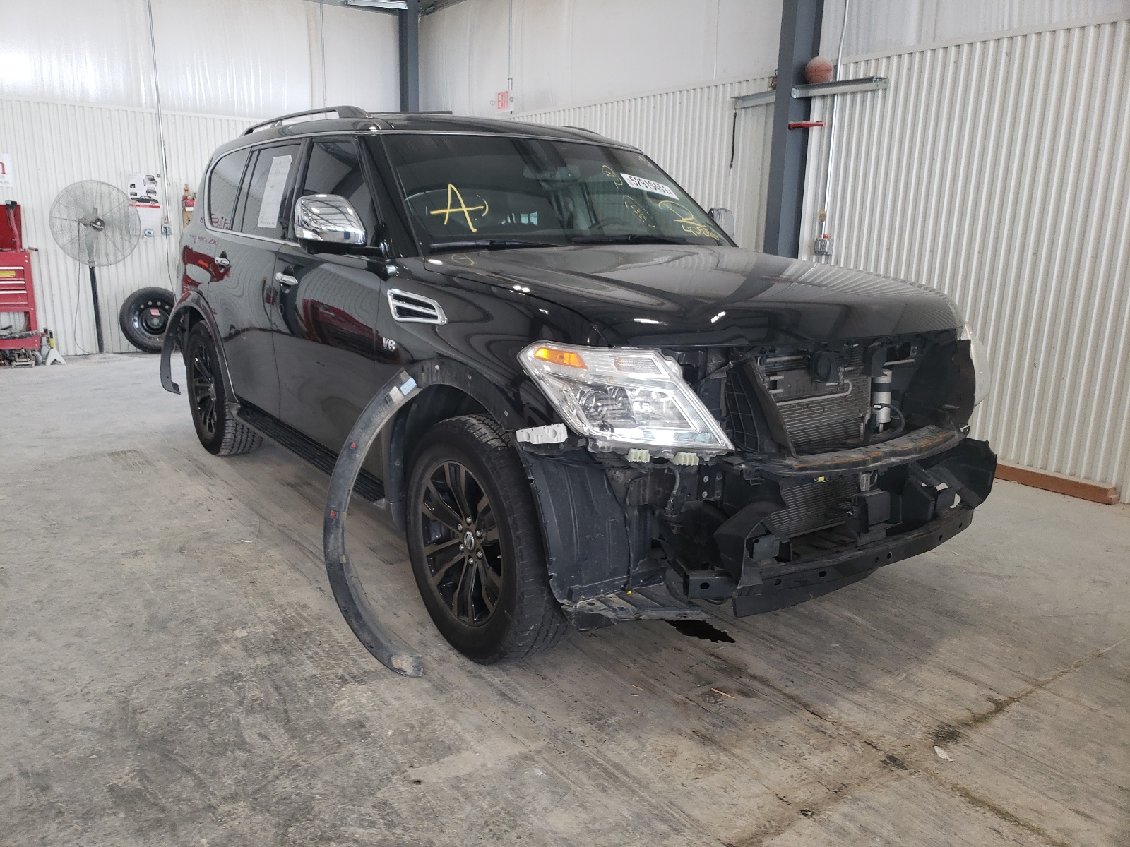 NISSAN ARMADA PLA 2017 with VIN JN8AY2NE3H9704055 - Photo from auction