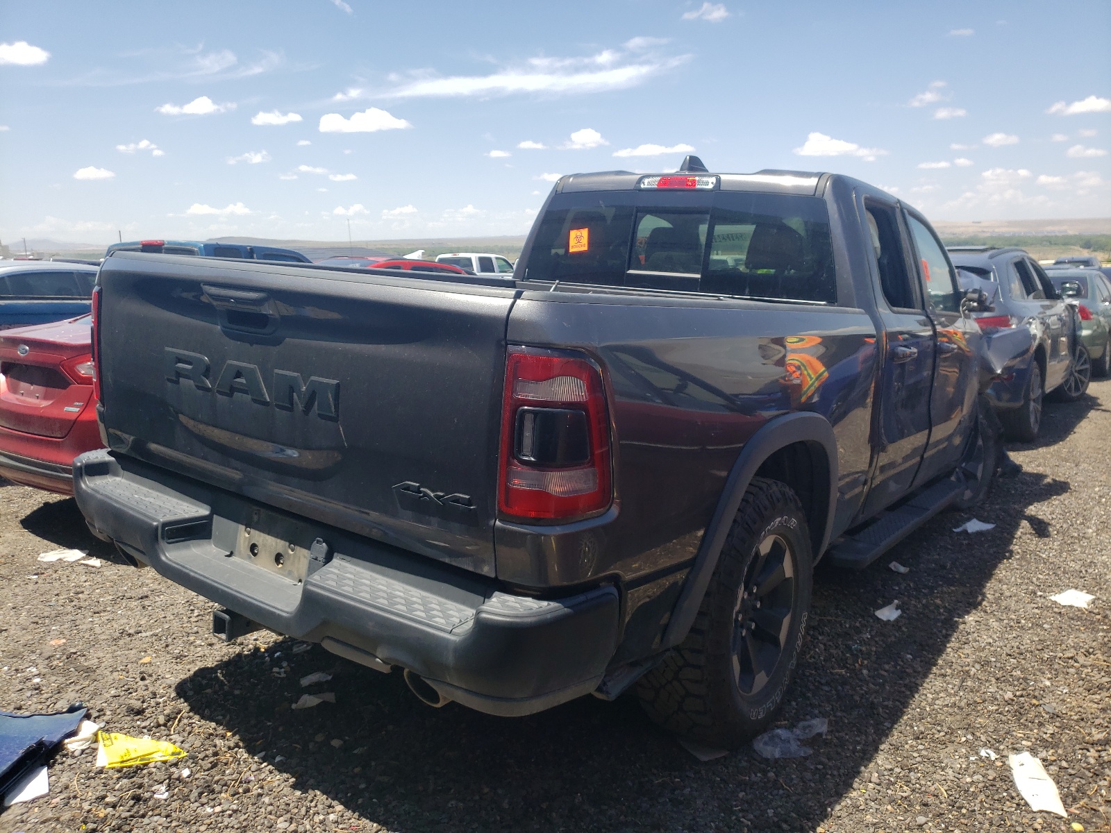 Photo 4 from auction – 2019 RAM 1500 REBEL with VIN 1C6SRFET3KN865174