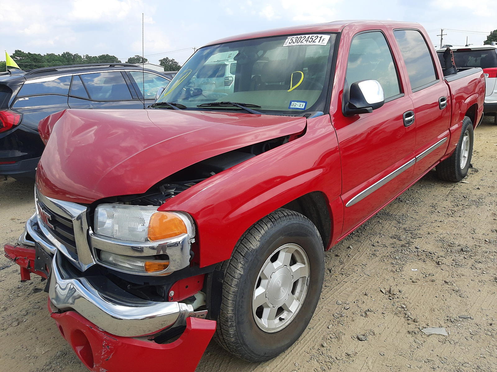 Photo 2 from auction – 2006 GMC SIERRA with VIN 2GTEC13T661240191