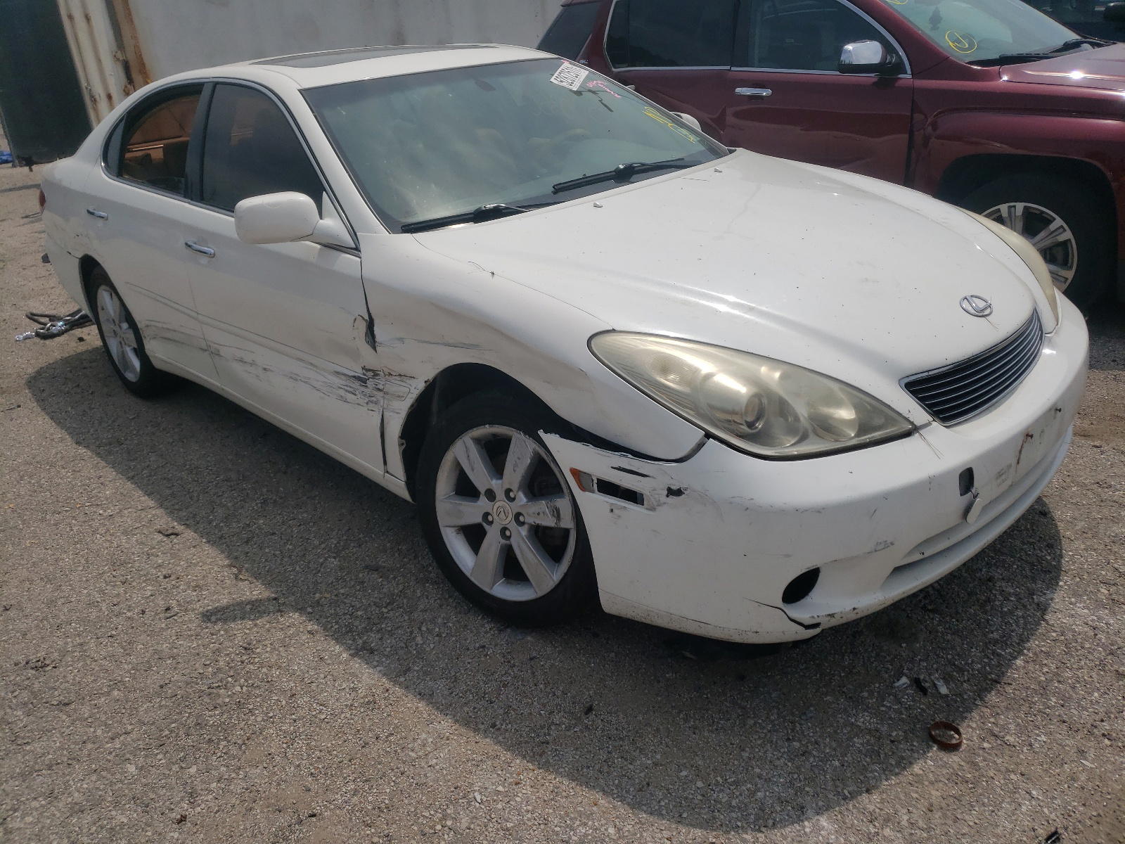 LEXUS ES 330 2005 with VIN JTHBA30G355127788 - Photo from auction