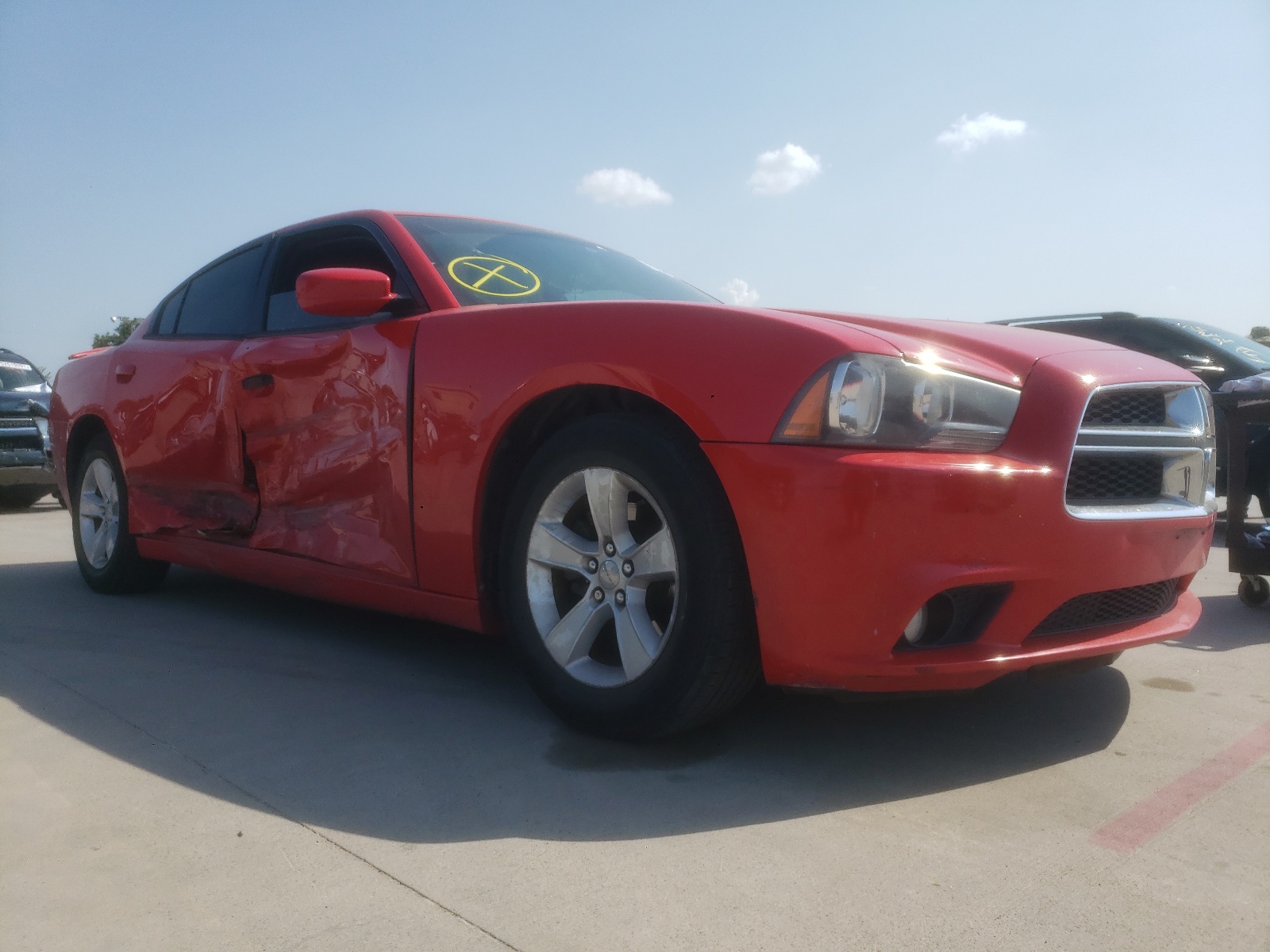 DODGE CHARGER SX 2014 with VIN 2C3CDXHG3EH138036 - Photo from auction