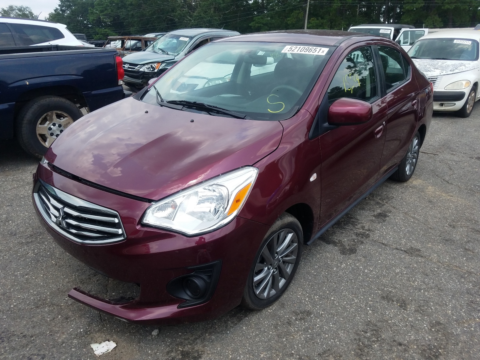 Photo 2 from auction – 2019 MITSUBISHI MIRAGE G4 with VIN ML32F3FJ9KHF11564