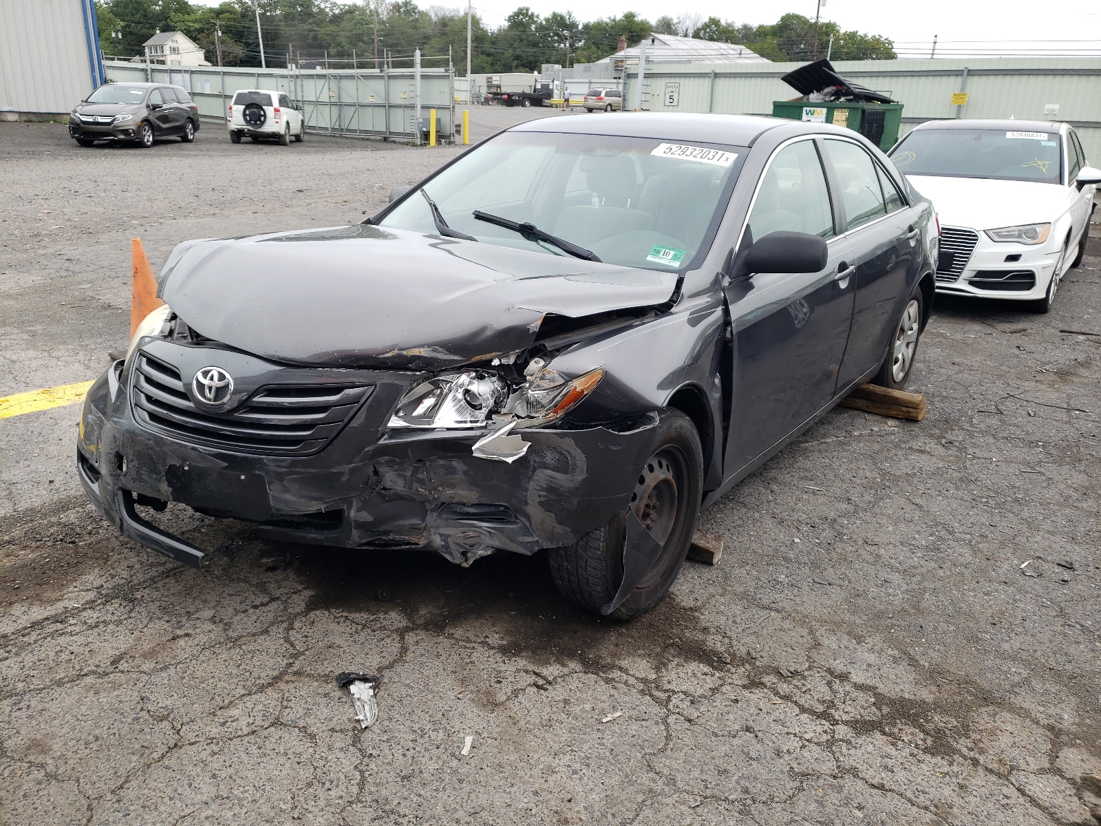 Photo 2 from auction – 2007 TOYOTA CAMRY CE with VIN JTNBE46K273072817