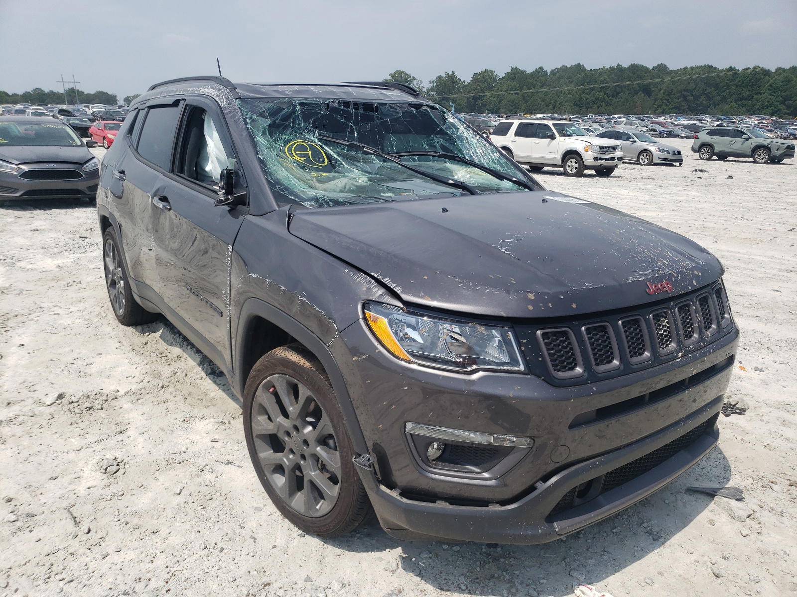 JEEP COMPASS 80 2021 with VIN 3C4NJCEB0MT542352 - Photo from auction