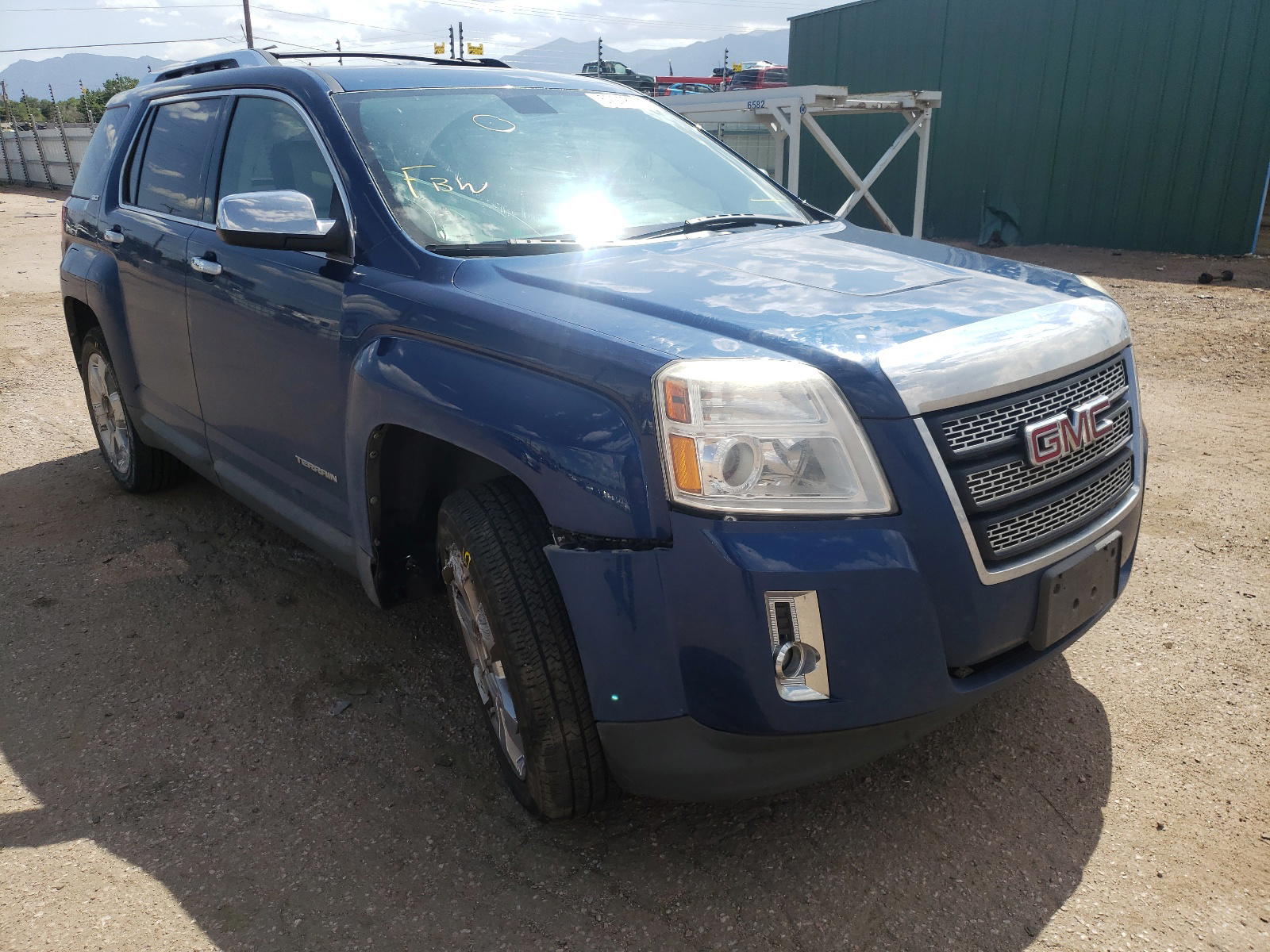 GMC TERRAIN SL 2010 with VIN 2CTFLJEY9A6280858 - Photo from auction