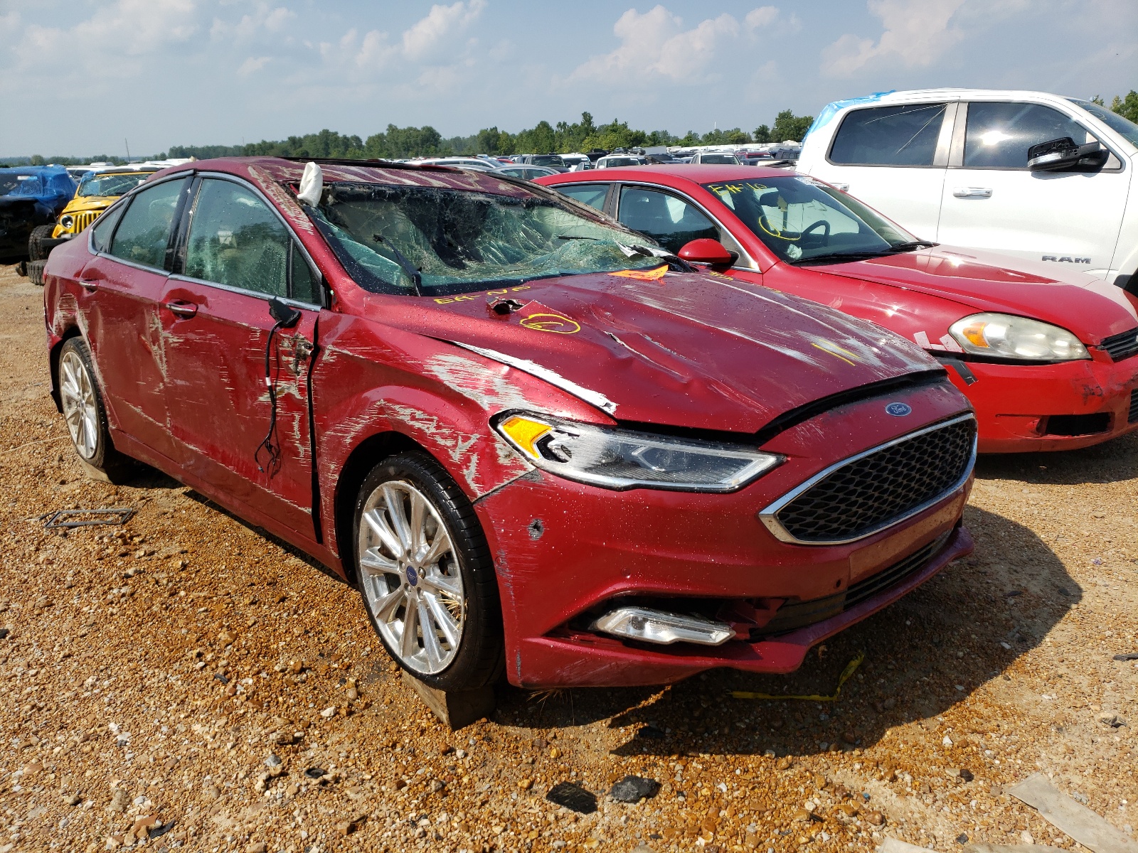 Photo 1 from auction – 2017 FORD FUSION TIT with VIN 3FA6P0K95HR205770