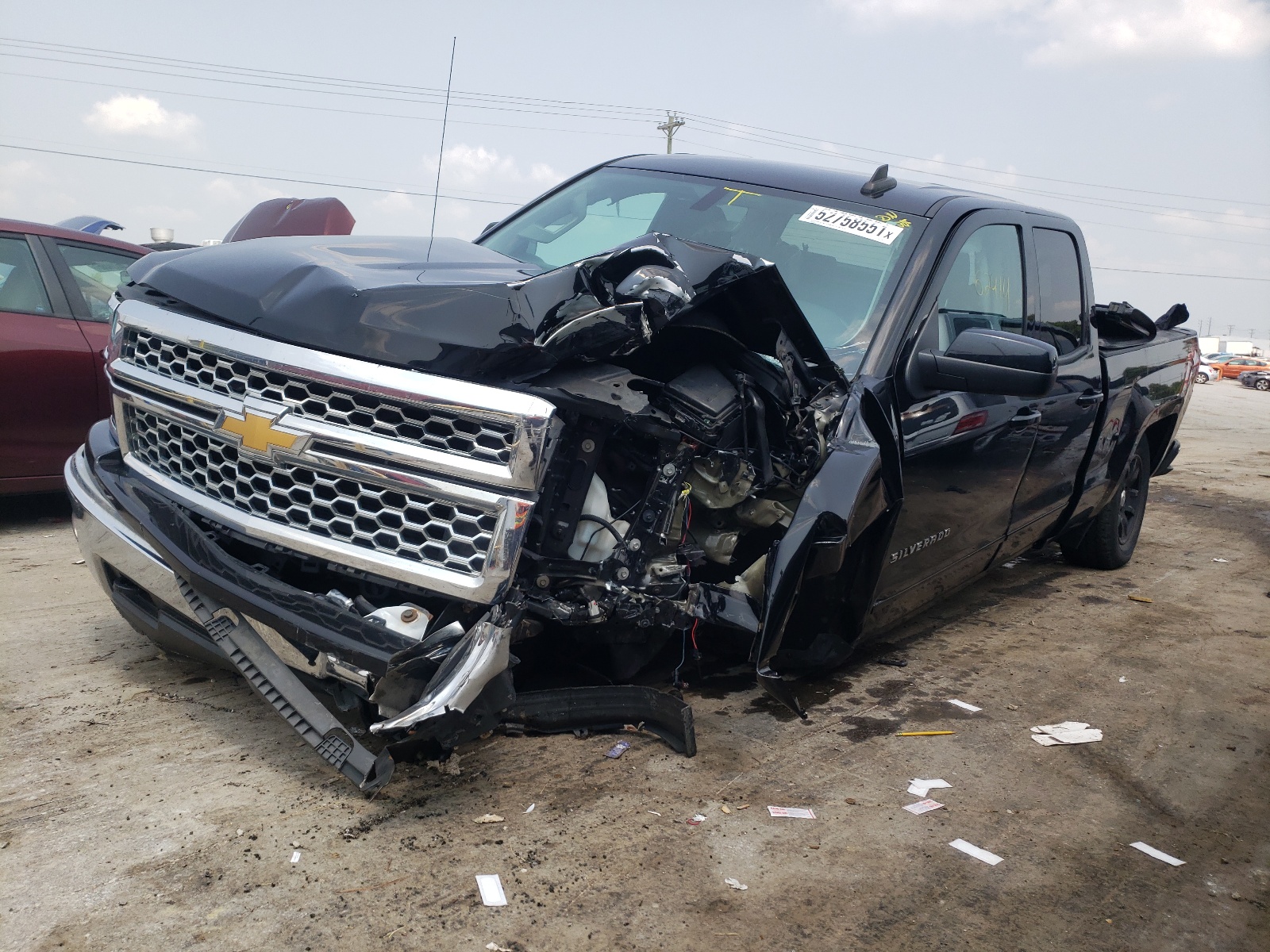 Photo 2 from auction – 2015 CHEVROLET SILVERADO with VIN 1GCVKREC1FZ236233