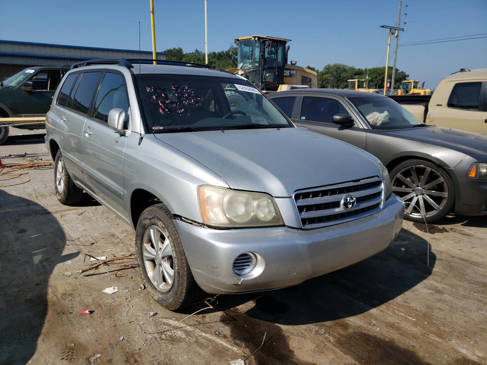 TOYOTA HIGHLANDER 2003 with VIN JTEGF21A430110274 - Photo from auction