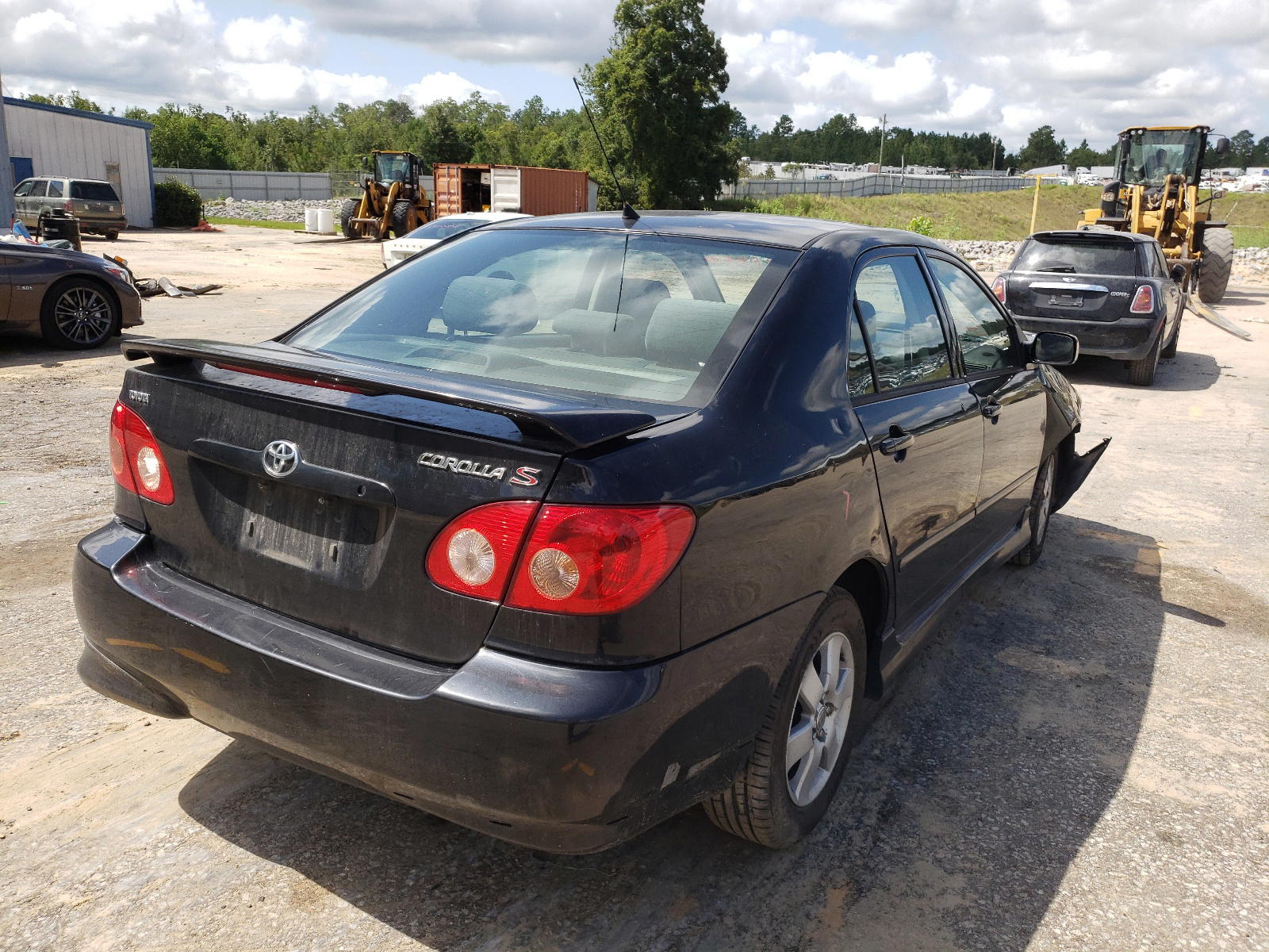 Photo 4 from auction – 2007 TOYOTA COROLLA CE with VIN 2T1BR32E37C825409