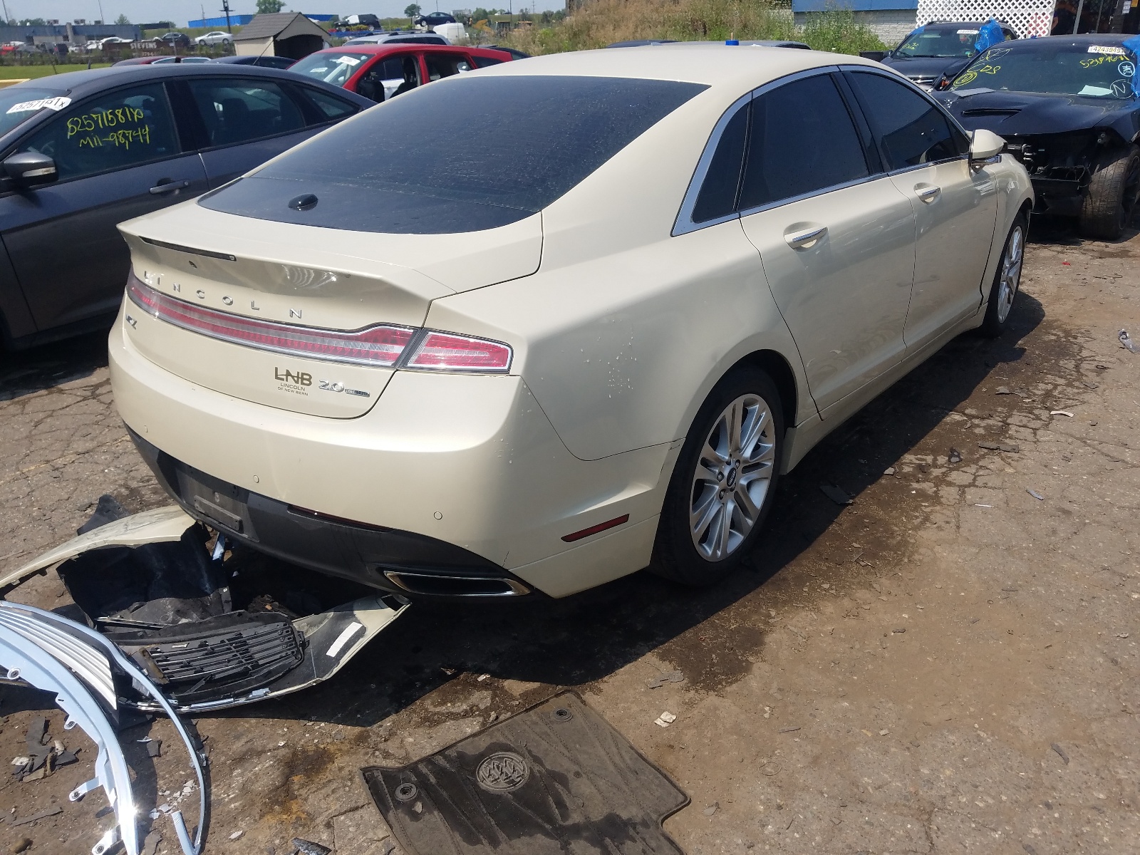 Foto 4 de la subasta – 2016 LINCOLN MKZ con VIN 3LN6L2G92GR612305