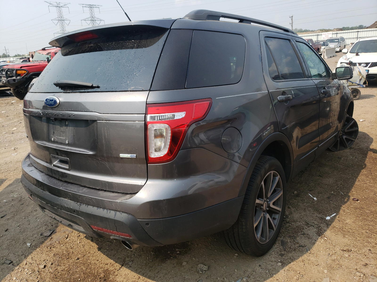 Photo 4 from auction – 2015 FORD EXPLORER X with VIN 1FM5K8D87FGA75644