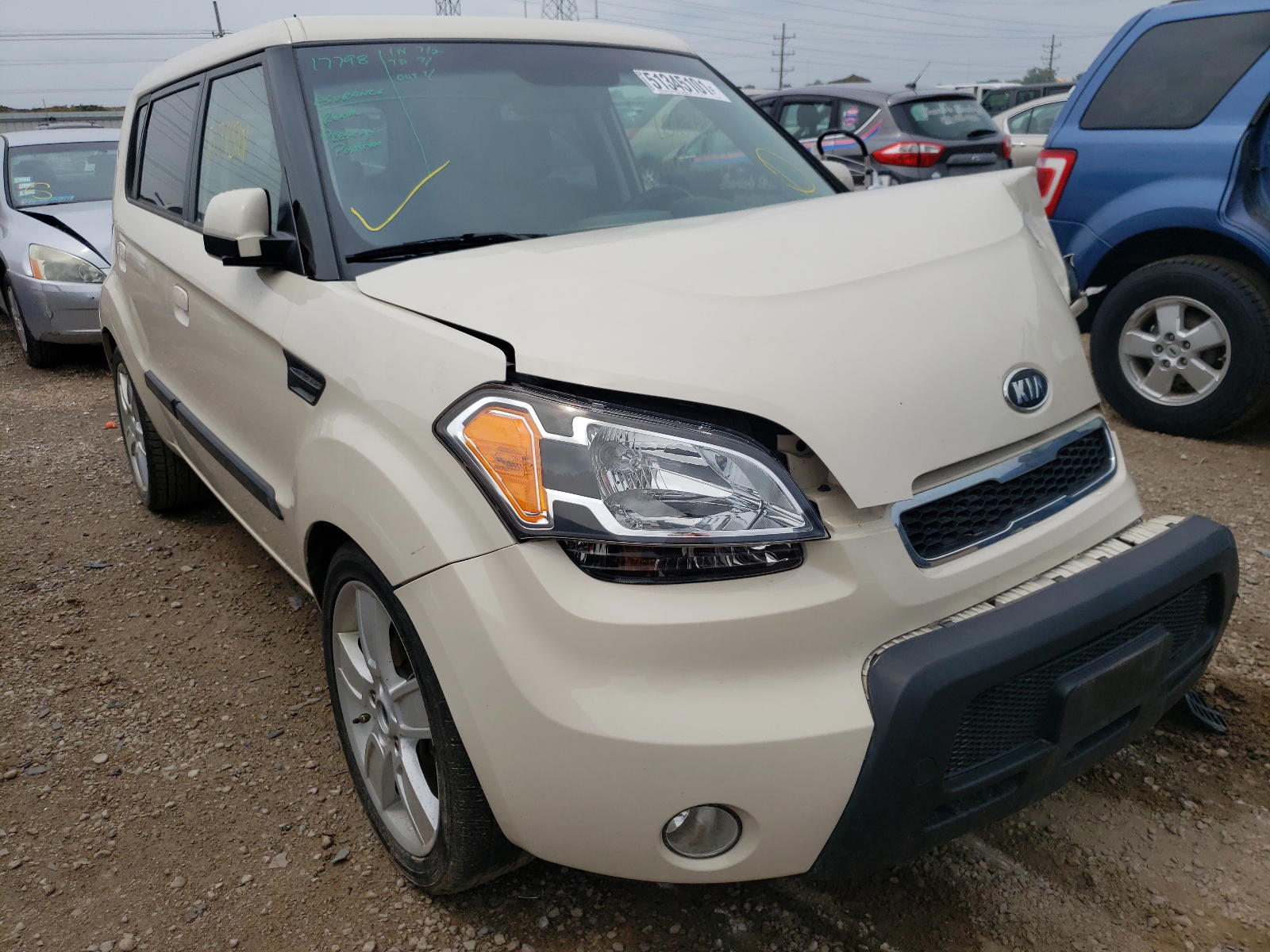 KIA SOUL + 2010 with VIN KNDJT2A20A7045892 - Photo from auction