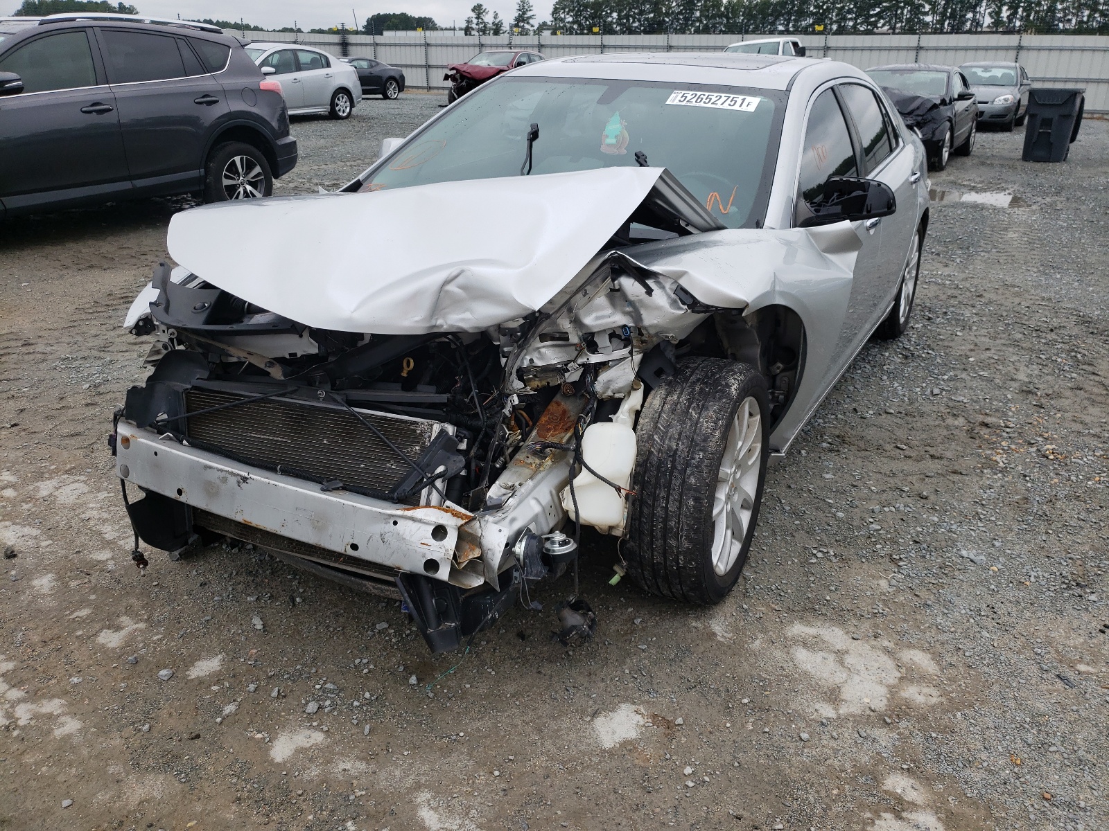 Photo 9 from auction – 2011 CHEVROLET MALIBU LTZ with VIN 1G1ZE5E14BF205935