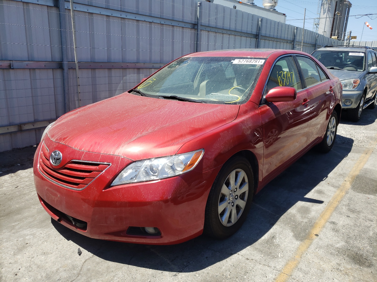 Photo 2 from auction – 2007 TOYOTA CAMRY LE with VIN JTNBK46K773017076