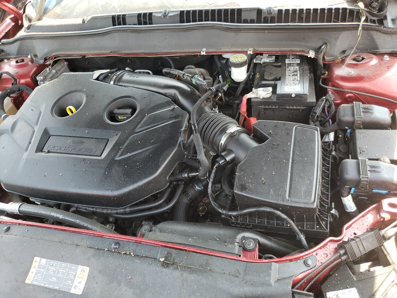 Photo 7 from auction – 2017 FORD FUSION TIT with VIN 3FA6P0K95HR205770