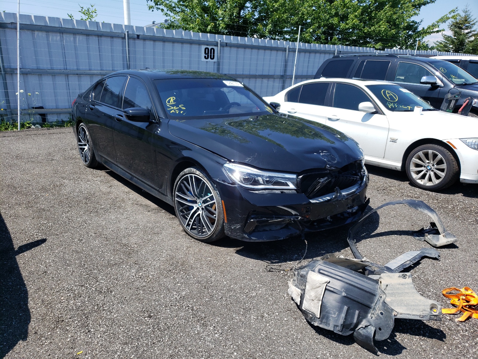 Photo 1 from auction – 2017 BMW 750 XI with VIN WBA7B0C36HG527099
