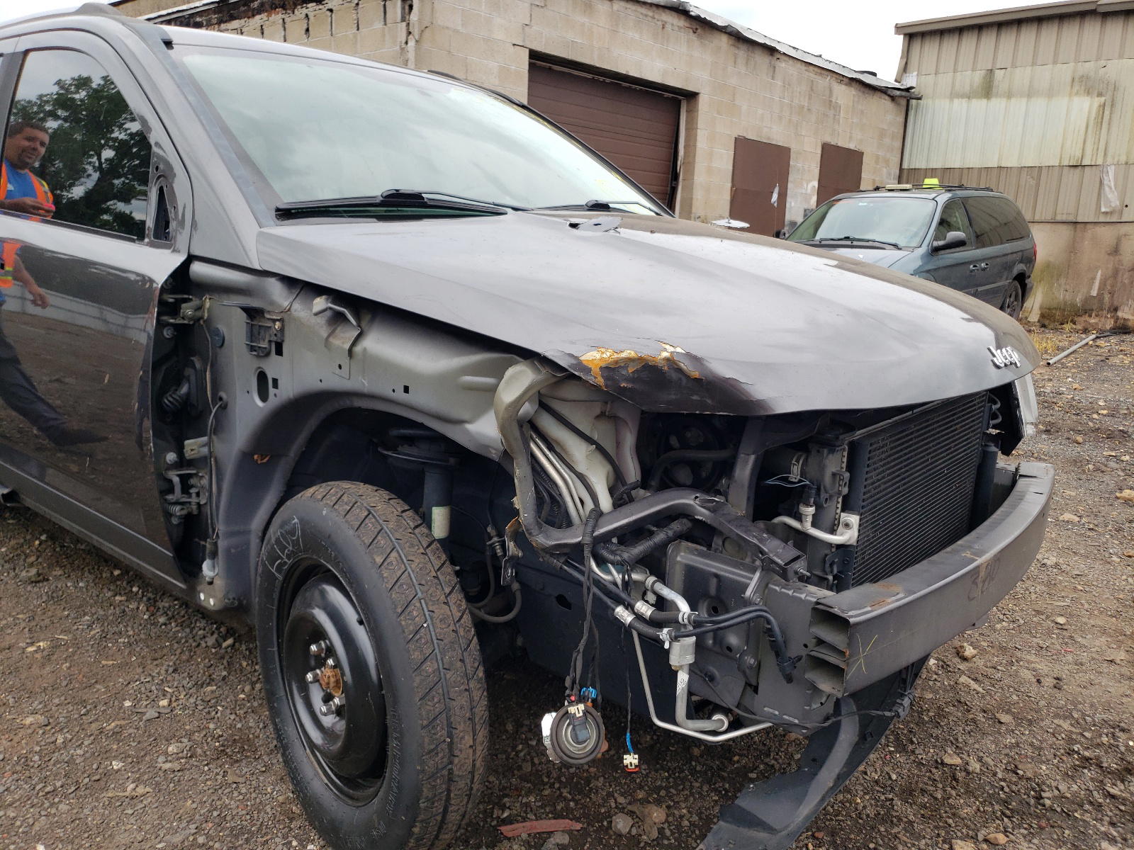 Photo 9 from auction – 2015 JEEP COMPASS SP with VIN 1C4NJDBB1FD316890