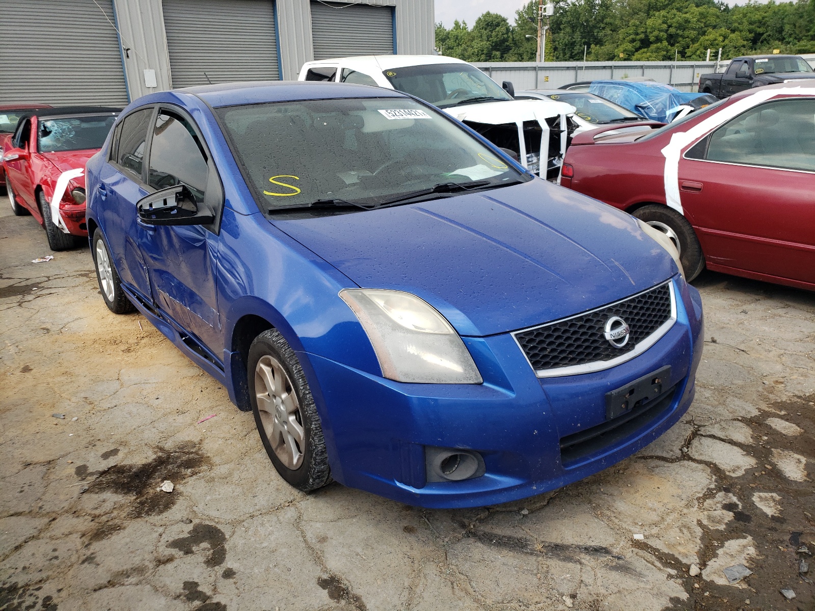 NISSAN SENTRA 2.0 2011 with VIN 3N1AB6AP6BL709196 - Photo from auction