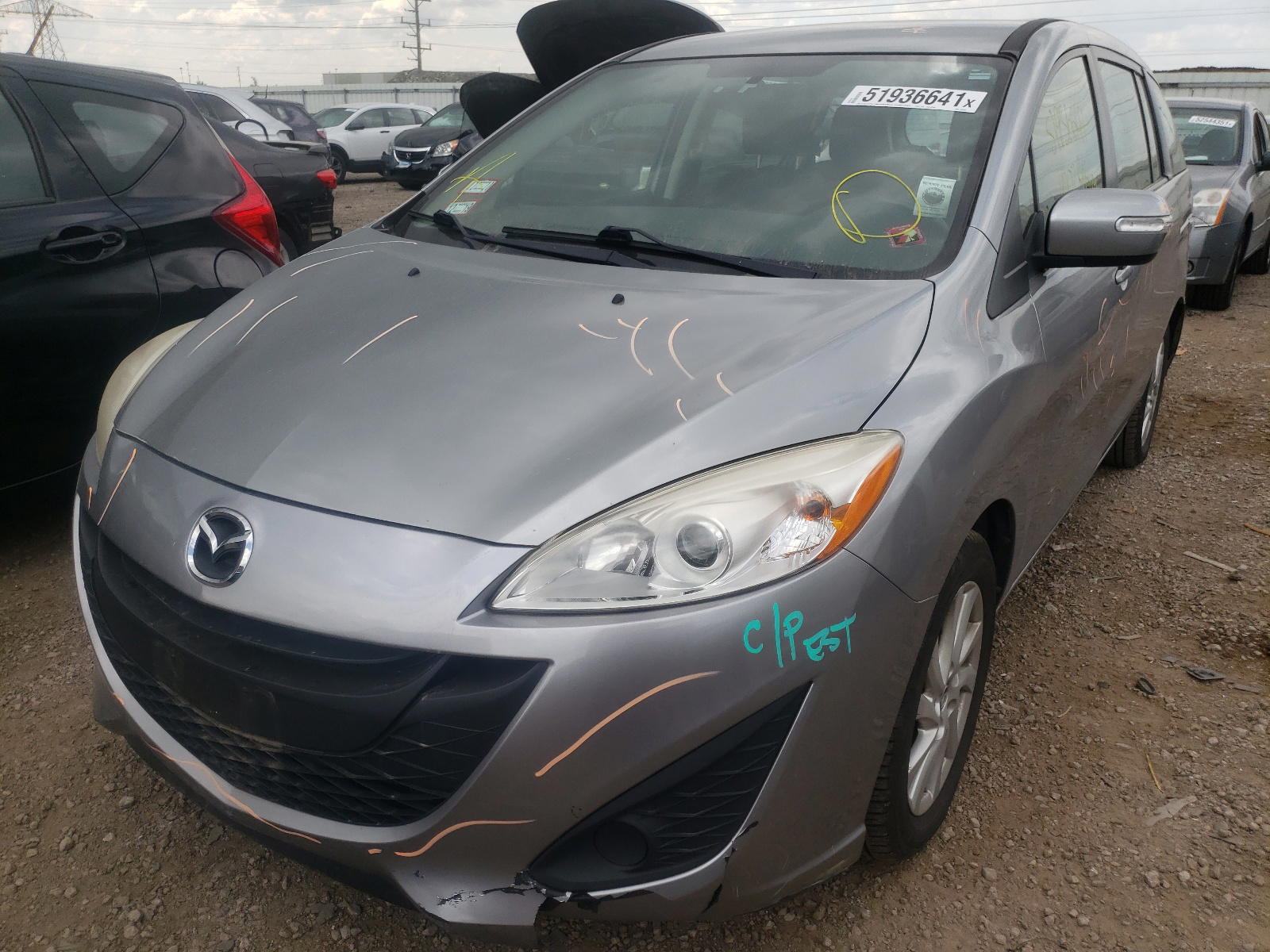 Photo 2 from auction – 2013 MAZDA 5 with VIN JM1CW2BL4D0153520