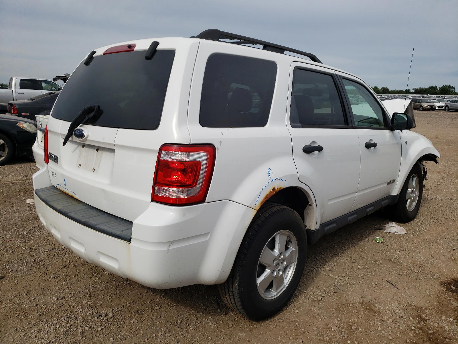 Photo 4 from auction – 2008 FORD ESCAPE XLT with VIN 1FMCU03128KC23898