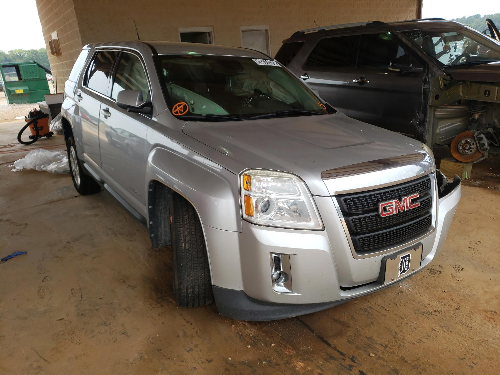 GMC TERRAIN SL 2012 with VIN 2GKALMEK9C6208889 - Photo from auction