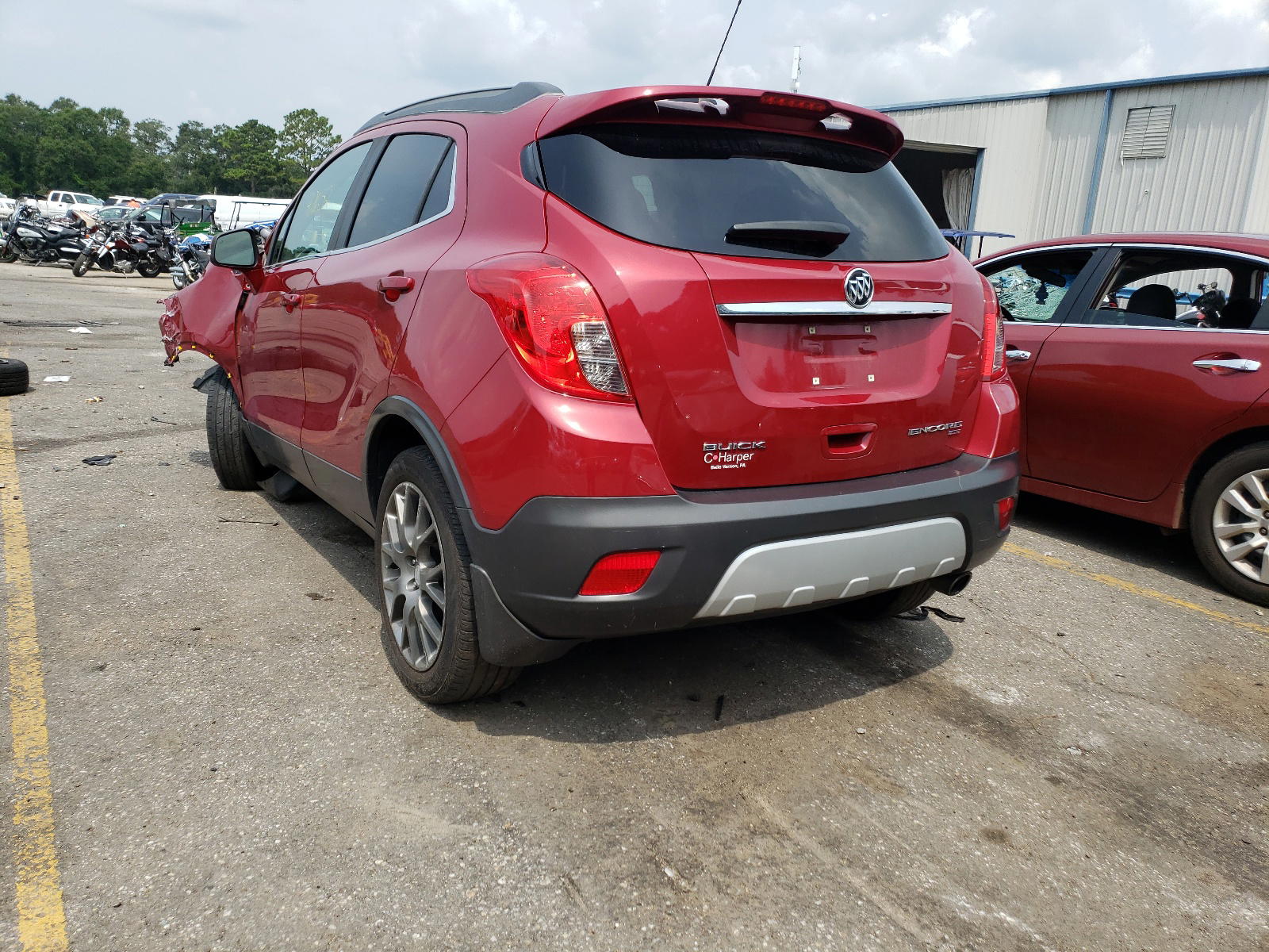 Photo 3 from auction – 2016 BUICK ENCORE SPO with VIN KL4CJ2SMXGB739214
