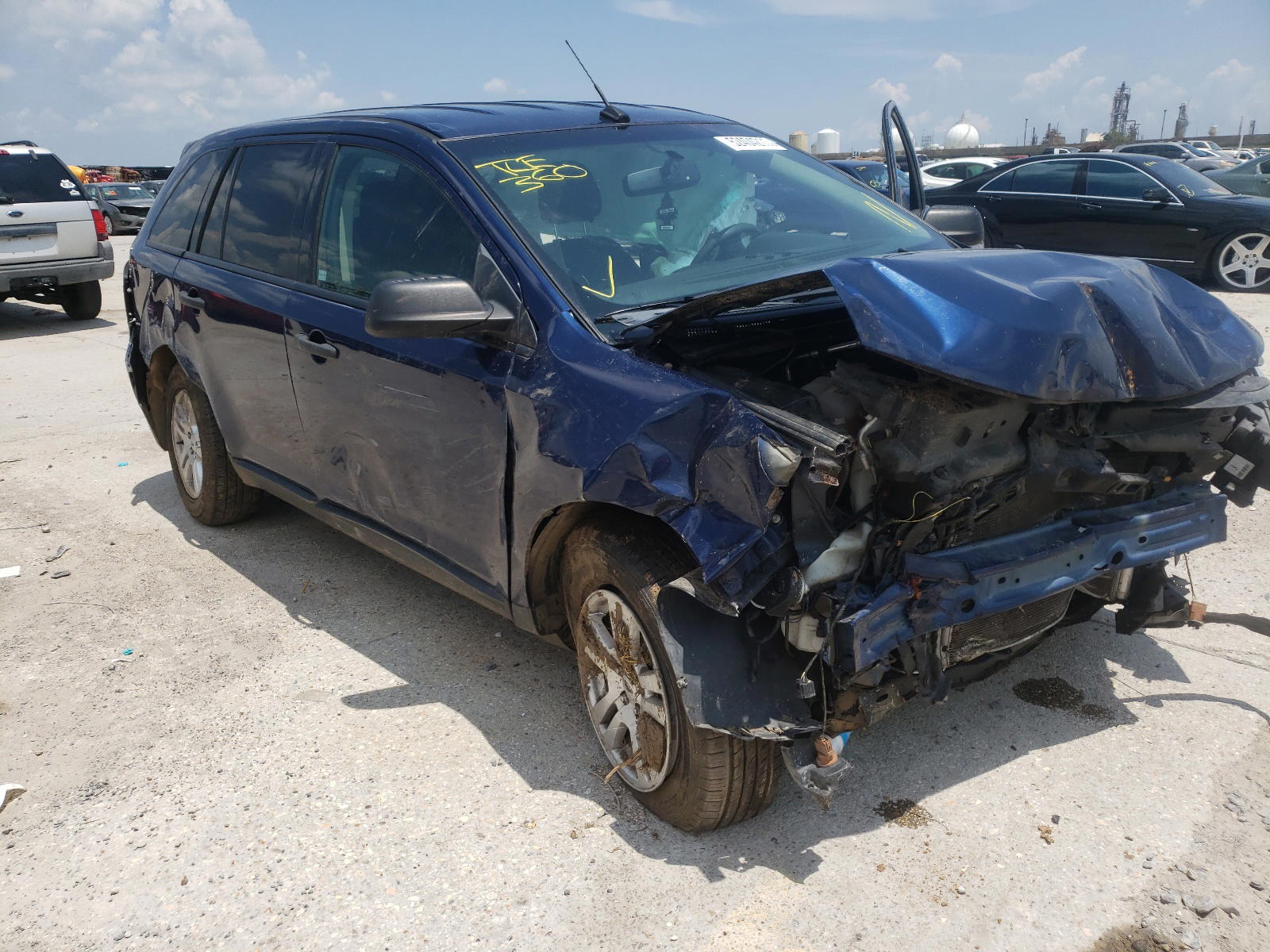 FORD EDGE SE 2012 with VIN 2FMDK3GC5CBA61128 - Photo from auction