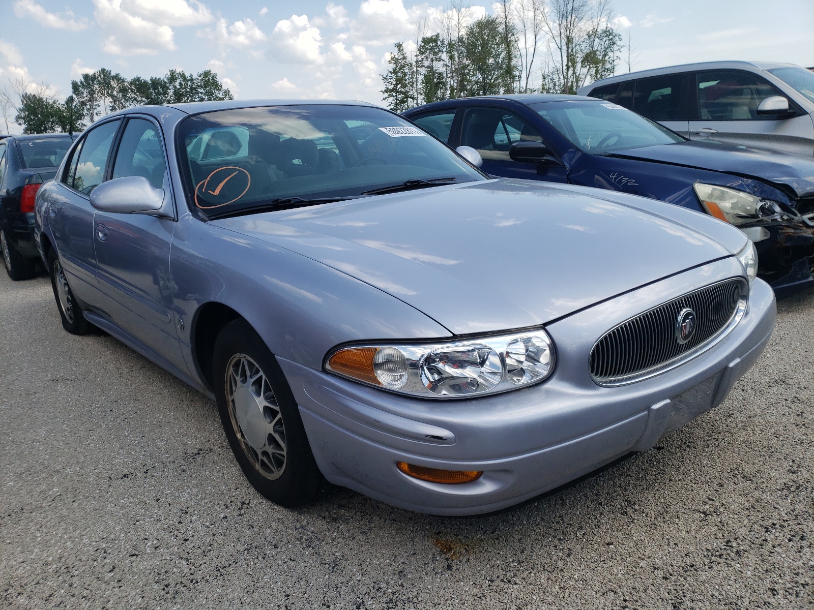 BUICK LESABRE CU 2004 with VIN 1G4HP54K14U224170 - Photo from auction