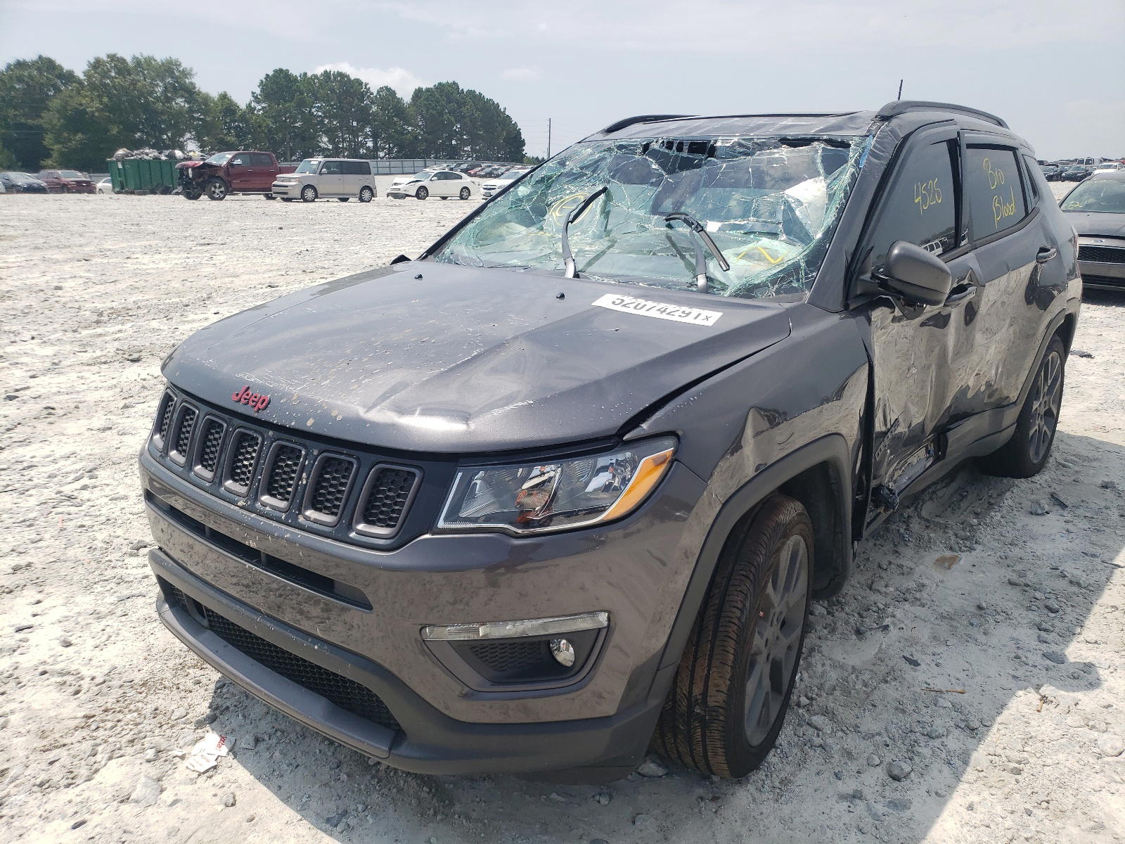 Photo 2 from auction – 2021 JEEP COMPASS 80 with VIN 3C4NJCEB0MT542352