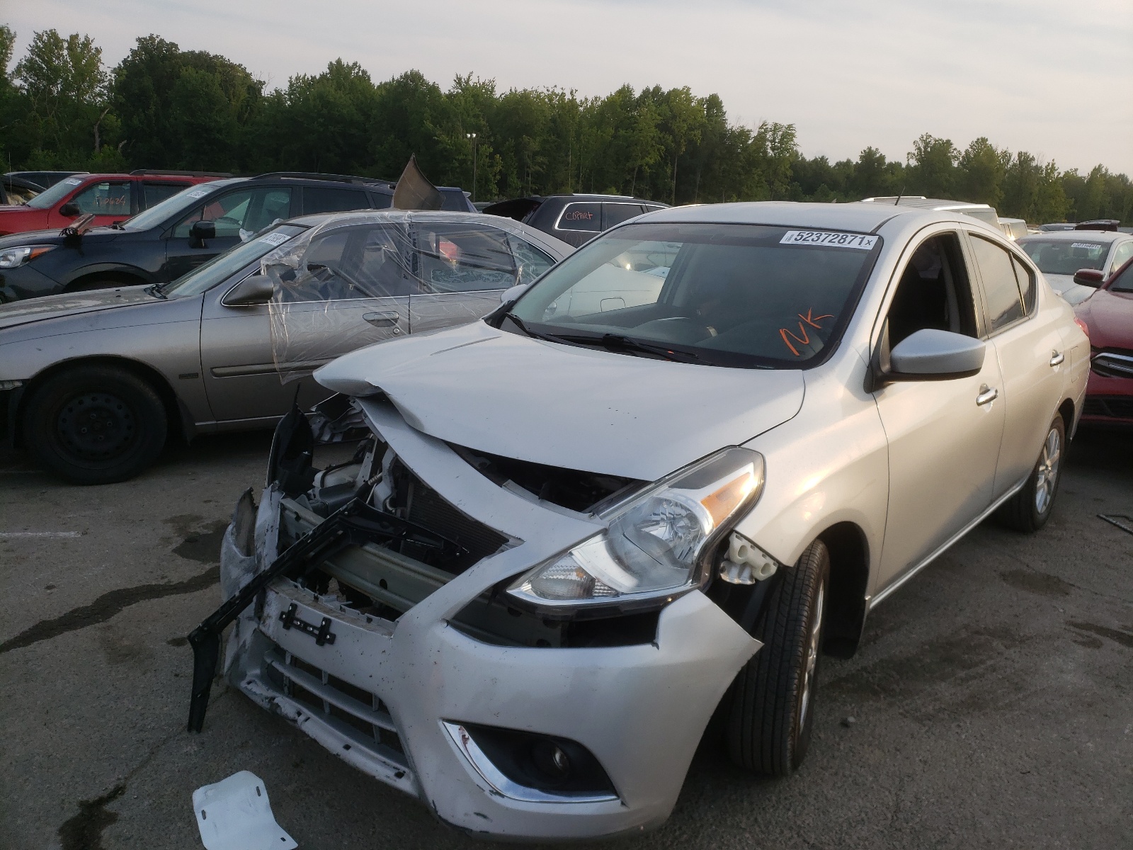 Photo 2 from auction – 2017 NISSAN VERSA S with VIN 3N1CN7AP9HL855977