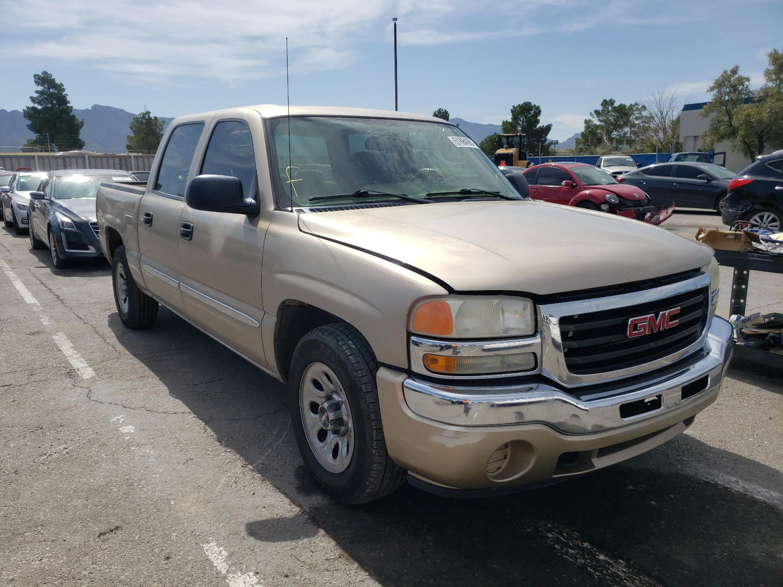 GMC NEW SIERRA 2007 with VIN 2GTEC13V371150225 - Photo from auction