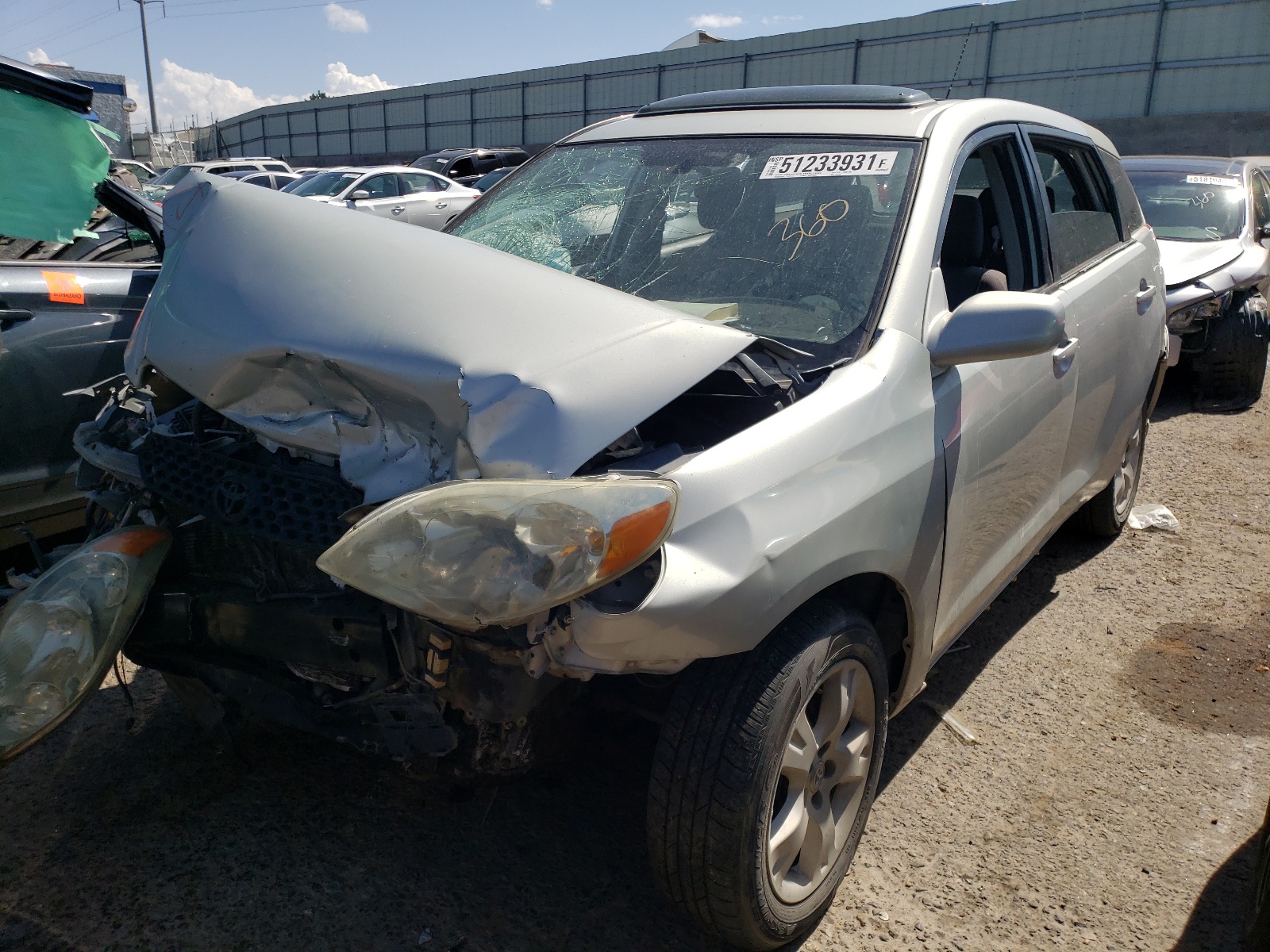 Photo 2 from auction – 2003 TOYOTA COROLLA MA with VIN 2T1LR38E43C117045