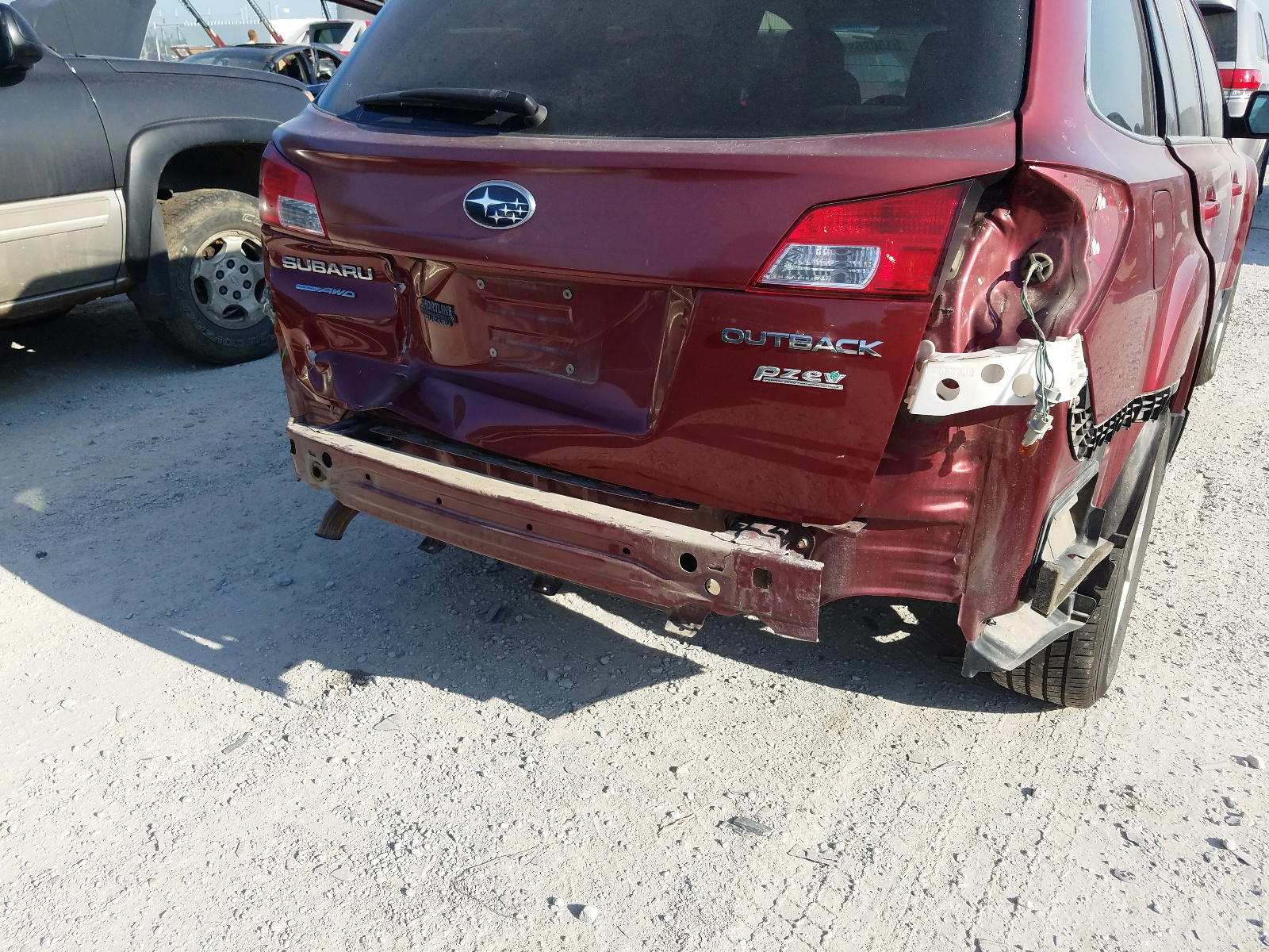 Photo 9 from auction – 2013 SUBARU OUTBACK 2. with VIN 4S4BRBKC9D3278218