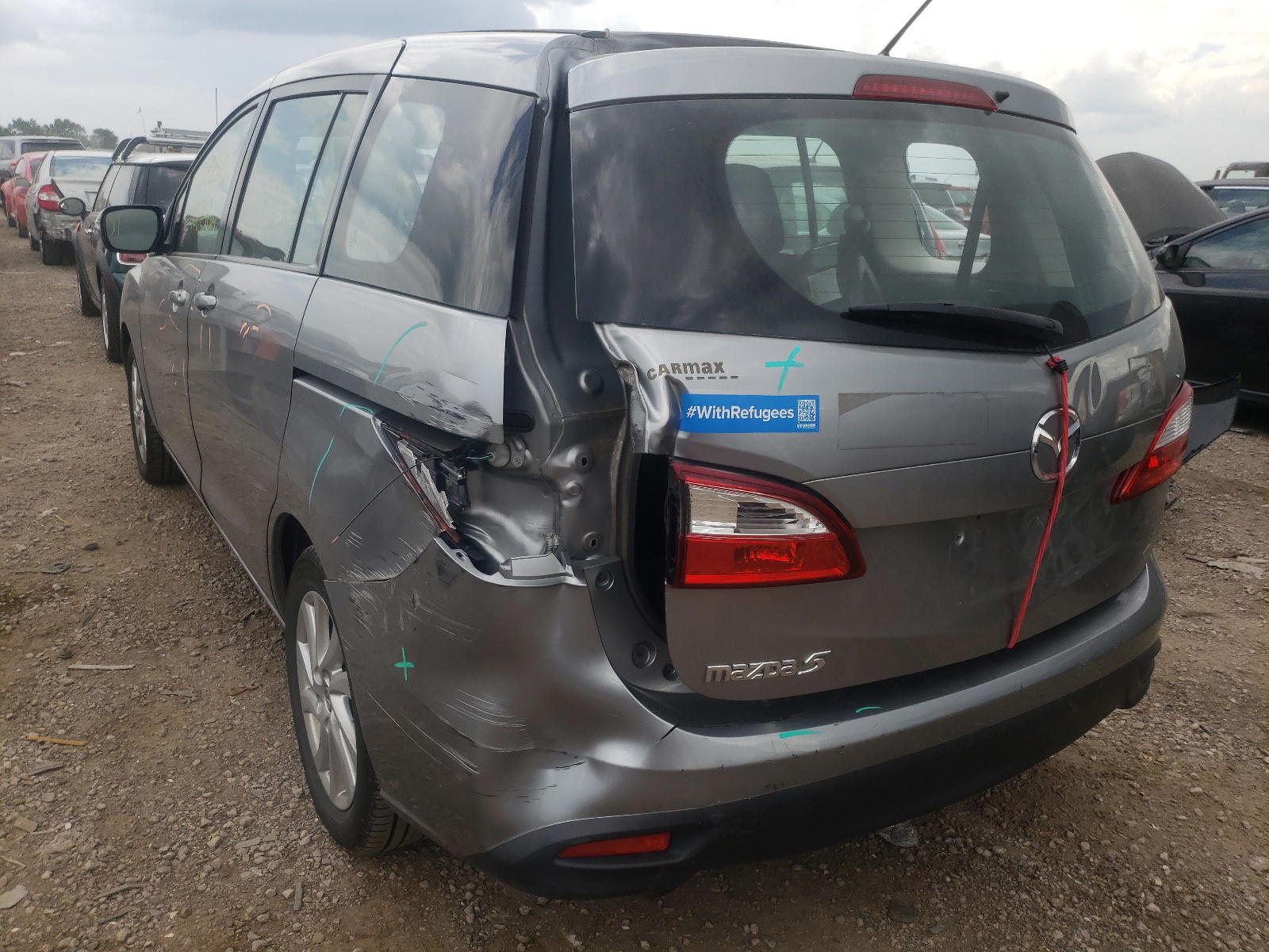 Photo 3 from auction – 2013 MAZDA 5 with VIN JM1CW2BL4D0153520