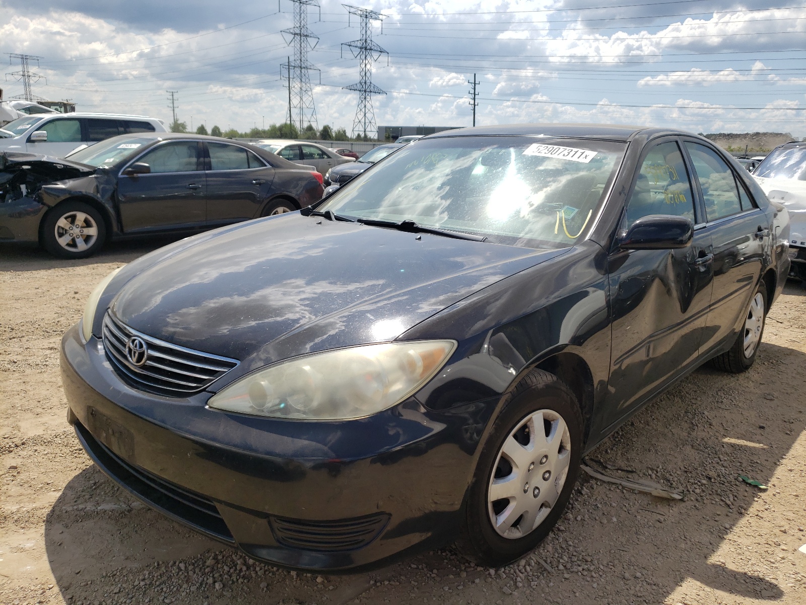 Photo 2 from auction – 2005 TOYOTA CAMRY LE with VIN 4T1BE32K55U023795