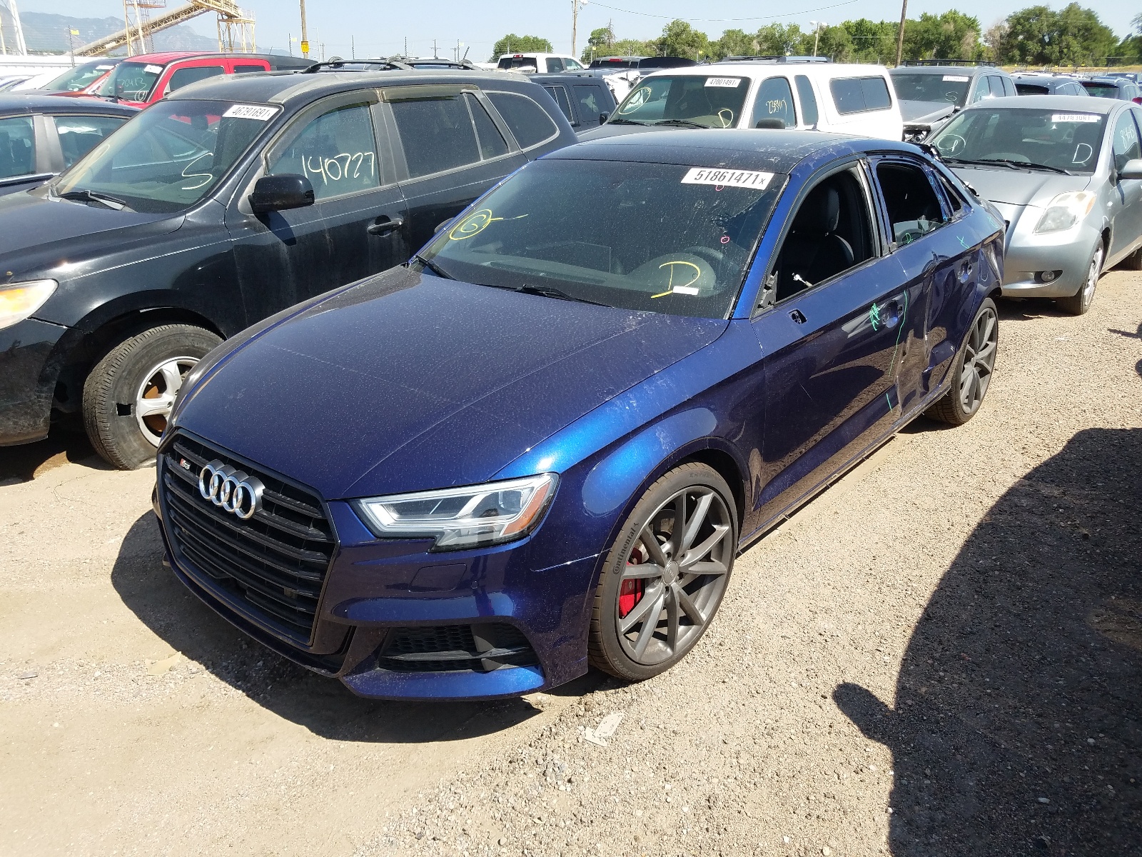 Photo 2 from auction – 2018 AUDI S3 PREMIUM with VIN WAUB1GFF0J1041795