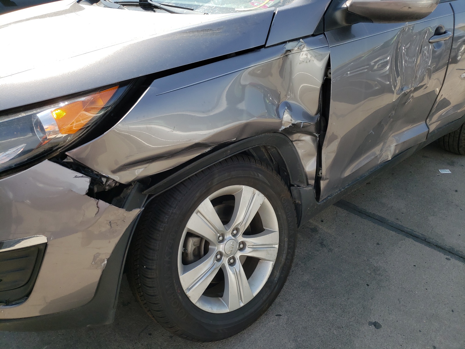 Photo 9 from auction – 2013 KIA SPORTAGE L with VIN KNDPBCA22D7477519