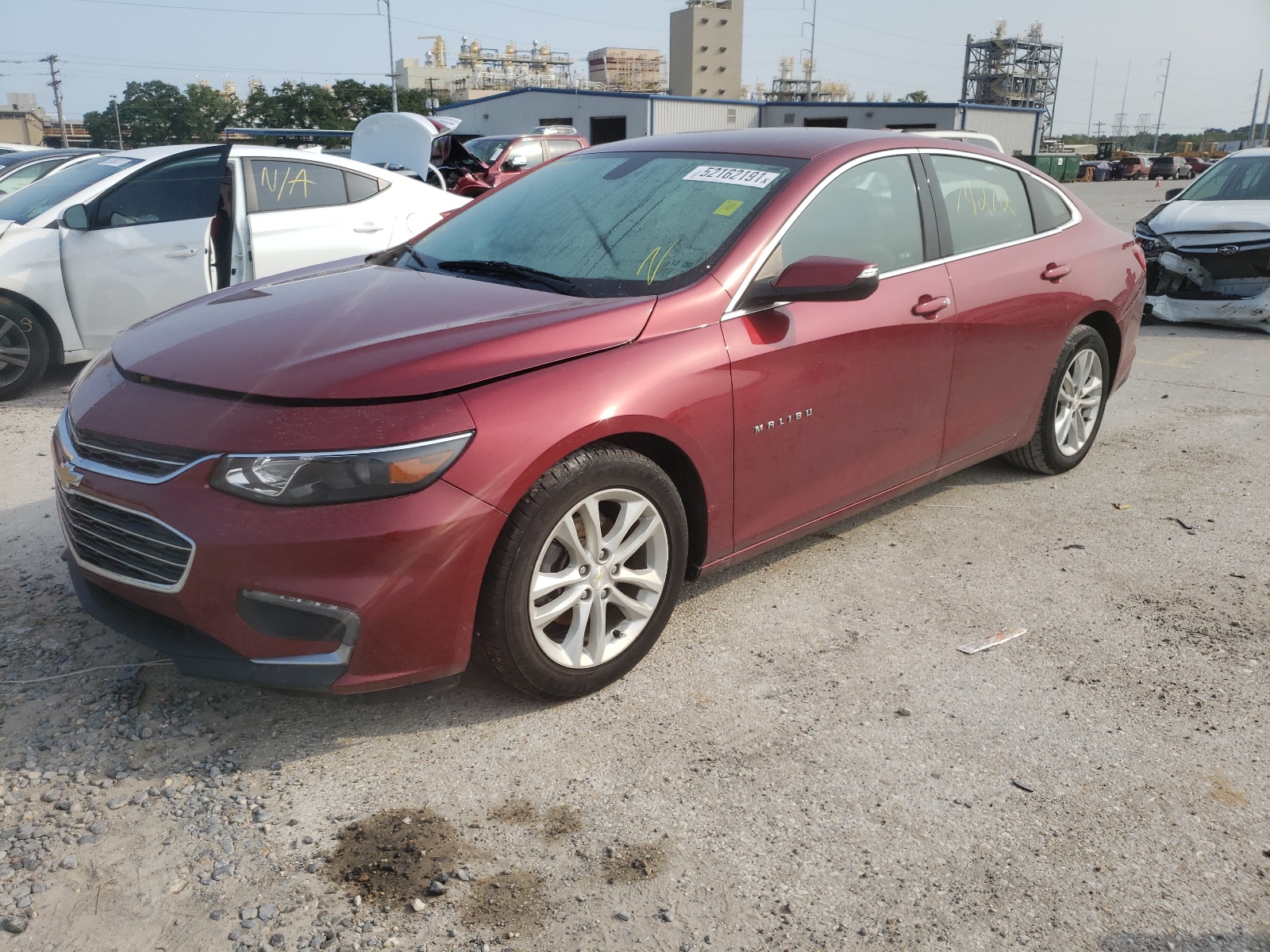 Photo 2 from auction – 2018 CHEVROLET MALIBU LT with VIN 1G1ZD5ST9JF248478