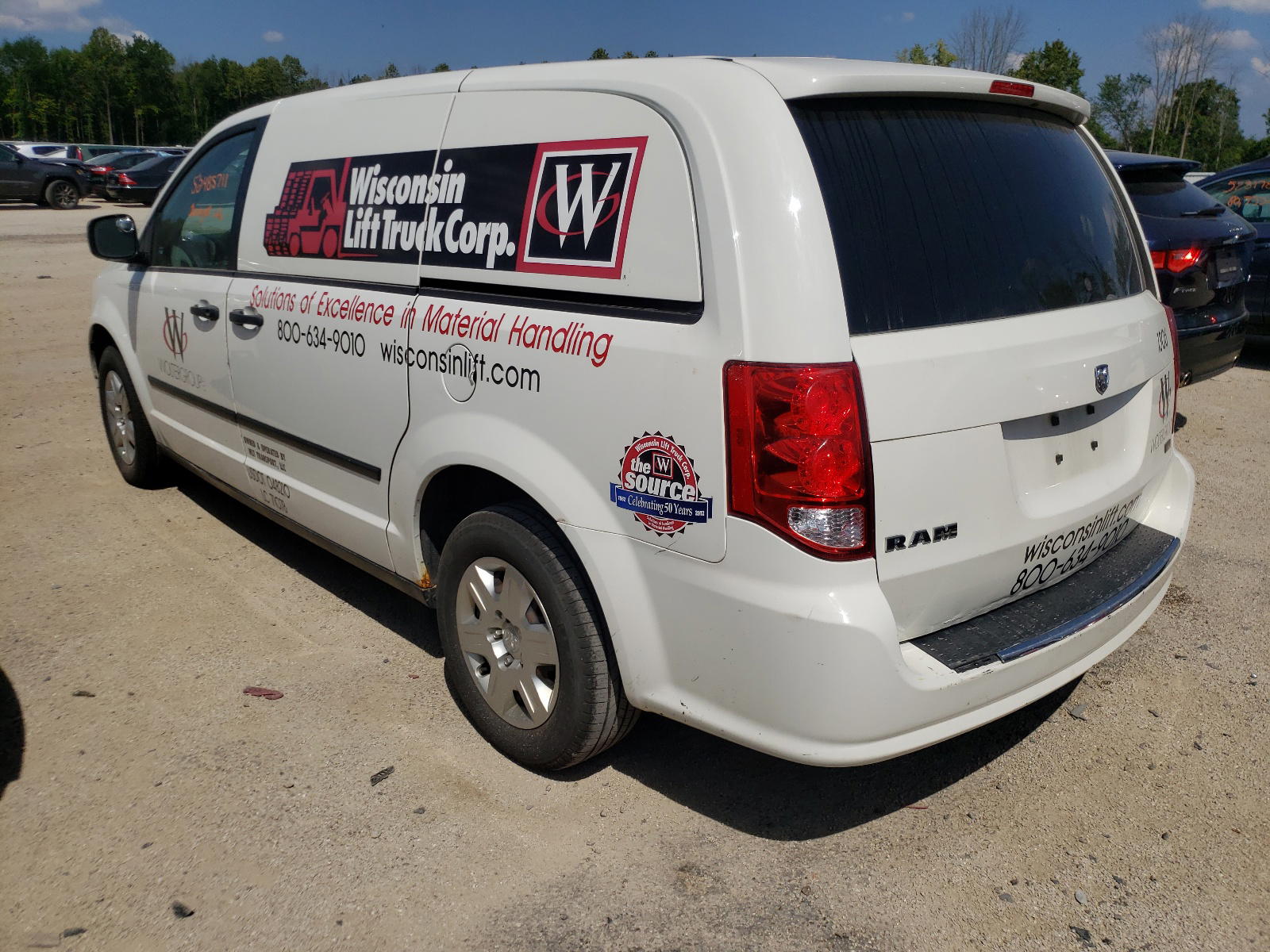 Photo 3 from auction – 2013 RAM TRADESMAN with VIN 2C4JRGAG9DR673346