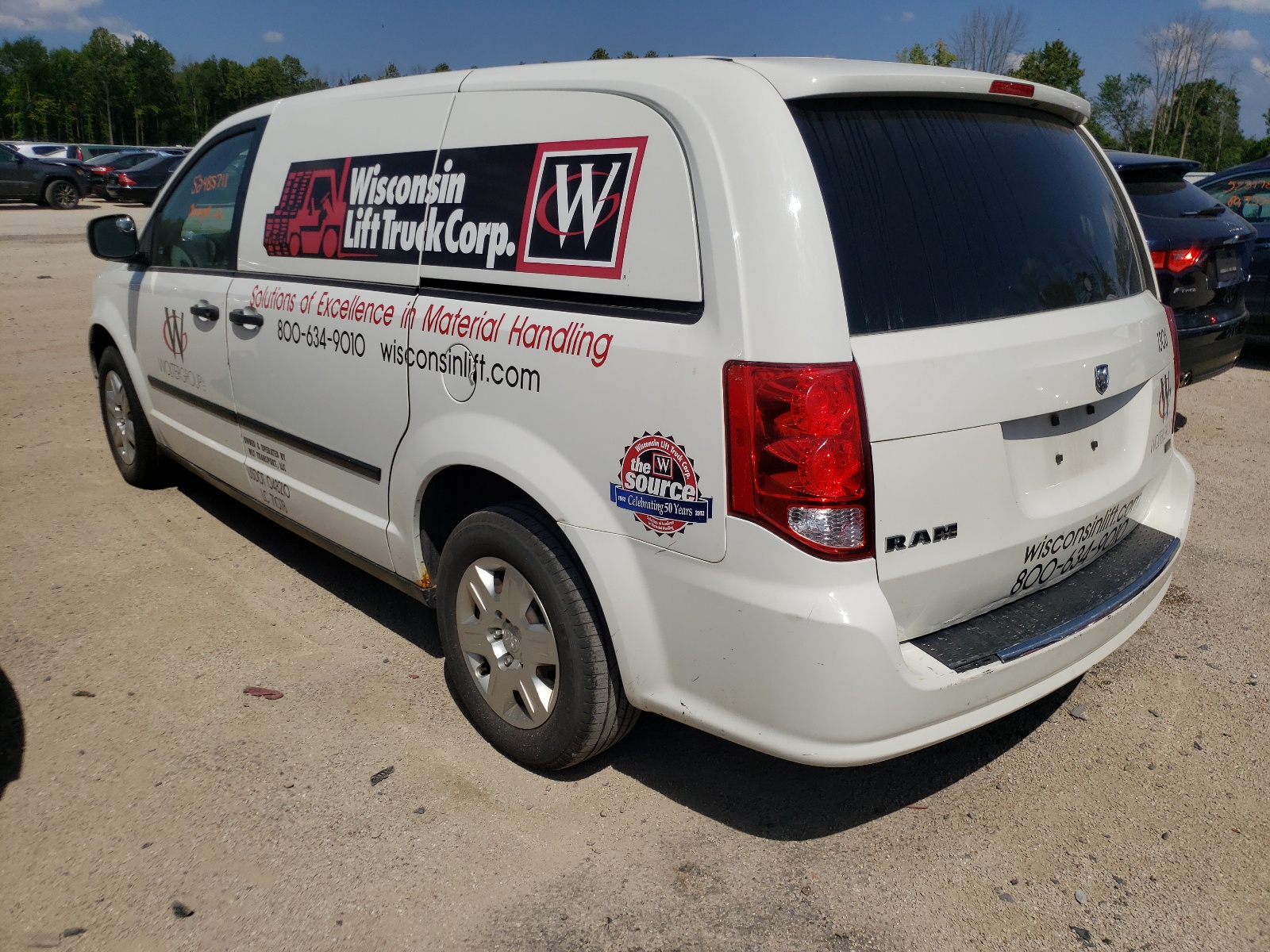 Фото 3 с аукциона – 2013 RAM TRADESMAN с VIN 2C4JRGAG9DR673346