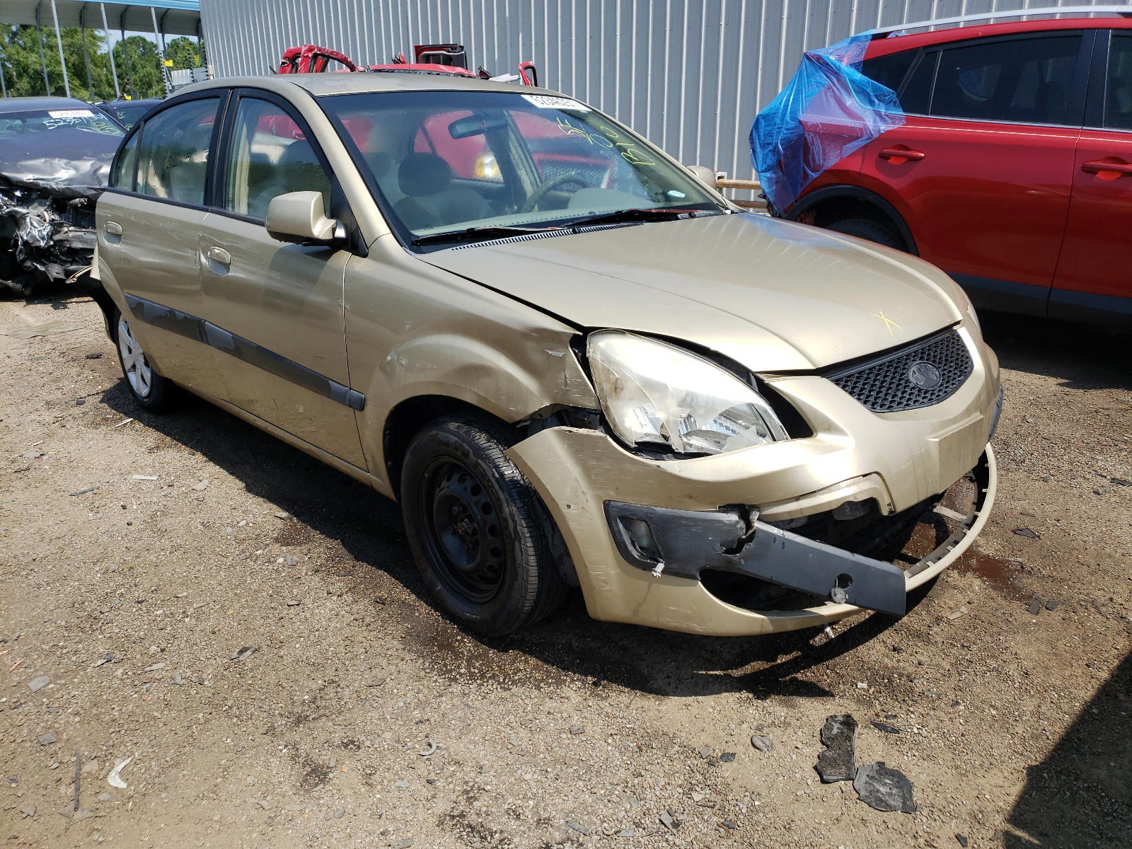 KIA RIO 2006 with VIN KNADE123X66064193 - Photo from auction