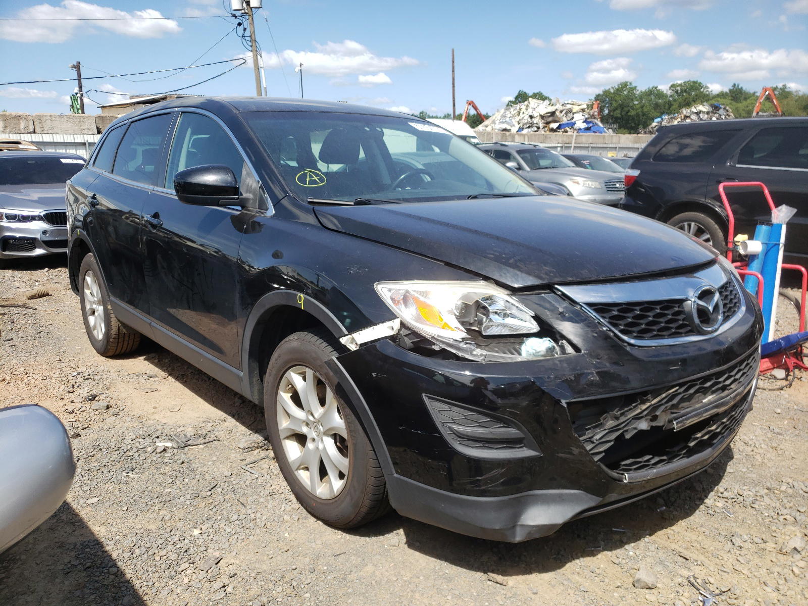 MAZDA CX-9 2012 with VIN JM3TB3CV1C0334162 - Photo from auction