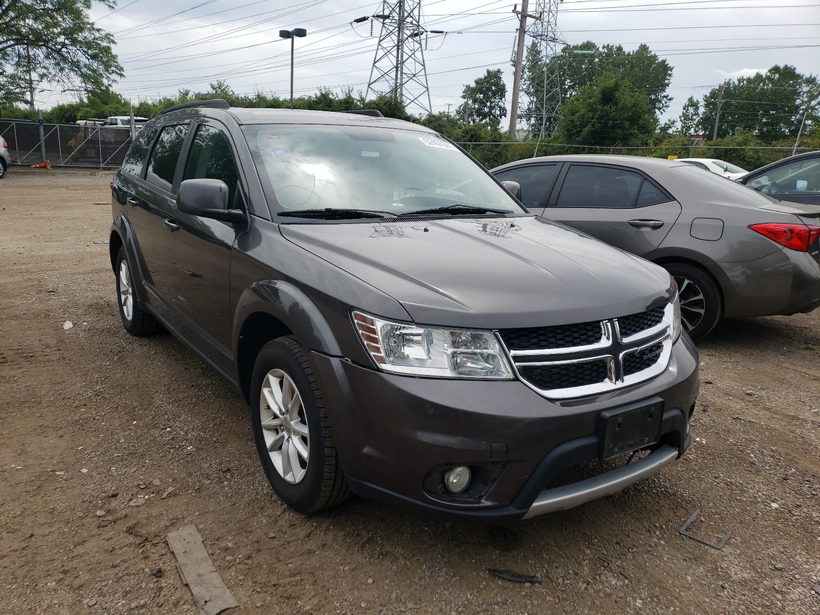 DODGE JOURNEY SX 2017 z numerem VIN 3C4PDDBG2HT539867 - Zdjęcie z aukcji