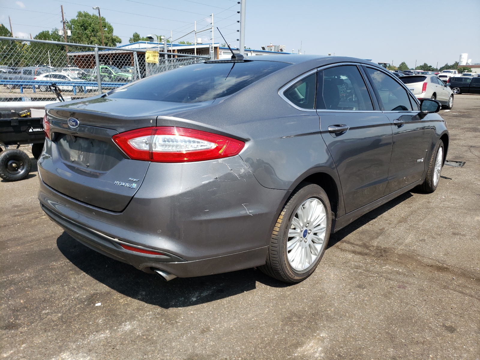Photo 4 from auction – 2014 FORD FUSION SE with VIN 3FA6P0LU4ER219786