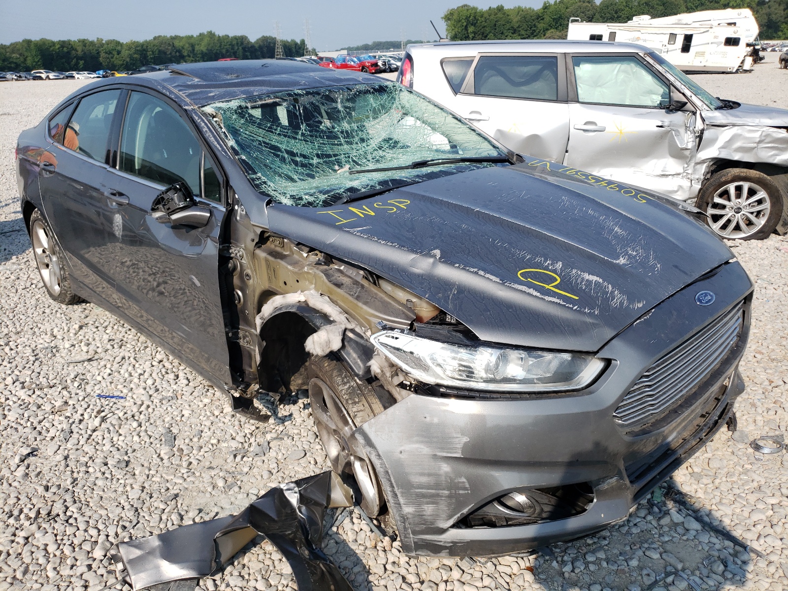 Photo 9 from auction – 2014 FORD FUSION SE with VIN 3FA6P0HD7ER100946