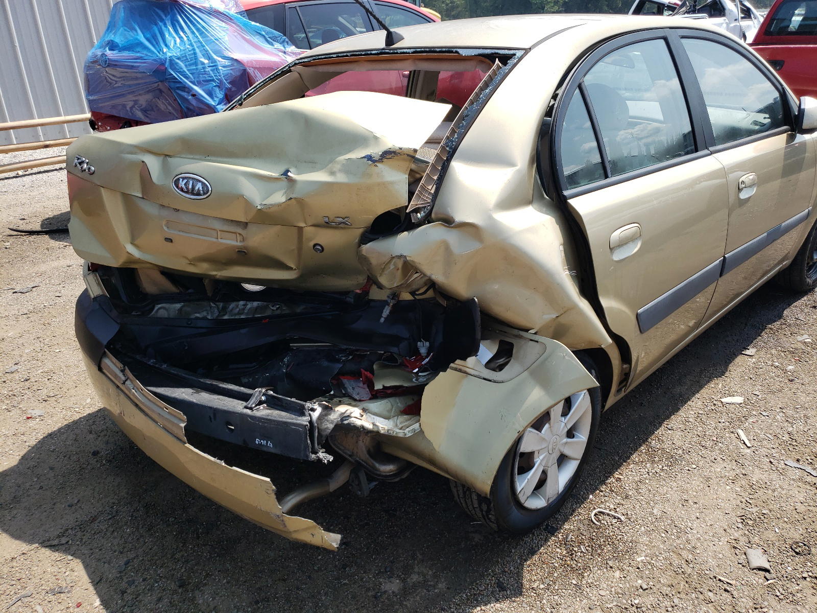 Photo 9 from auction – 2006 KIA RIO with VIN KNADE123X66064193